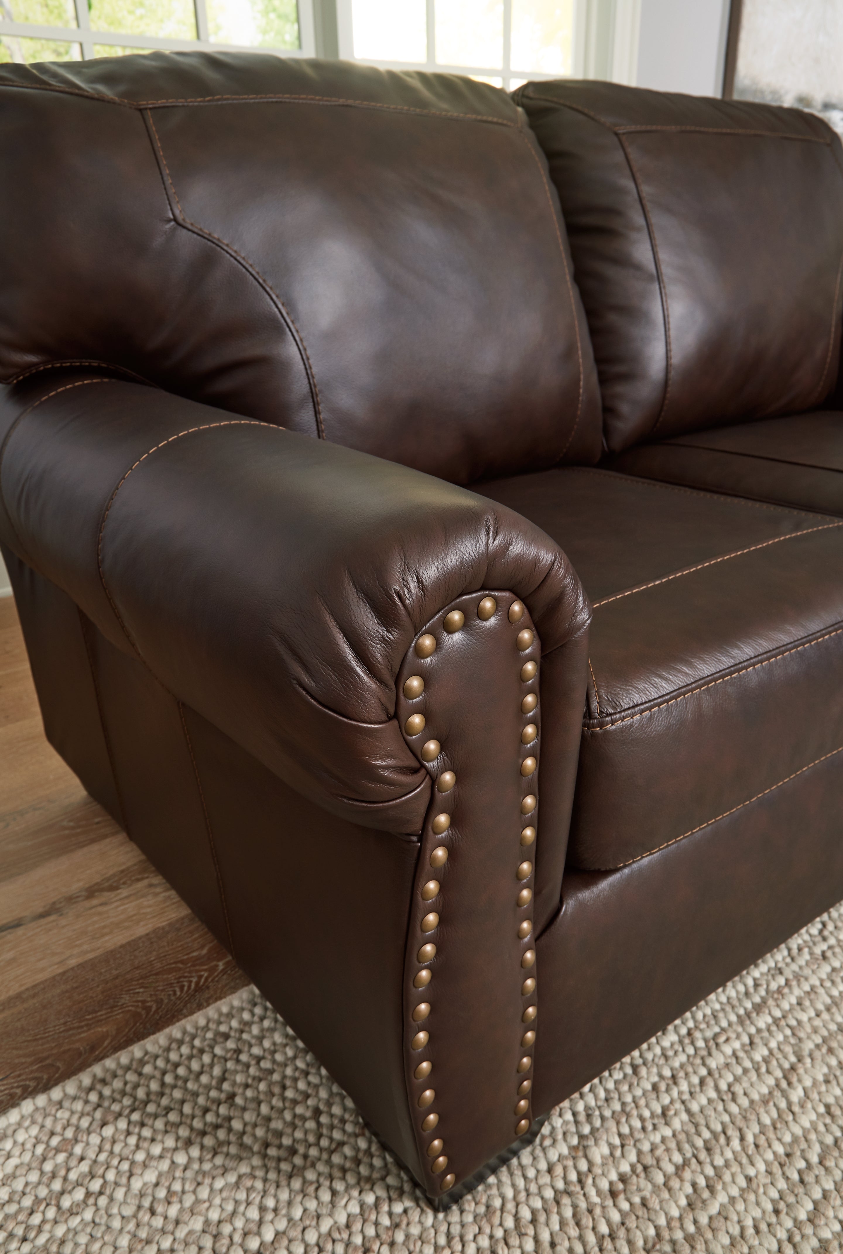Colleton Dark Brown Sofa - 5210738 - Bien Home Furniture & Electronics