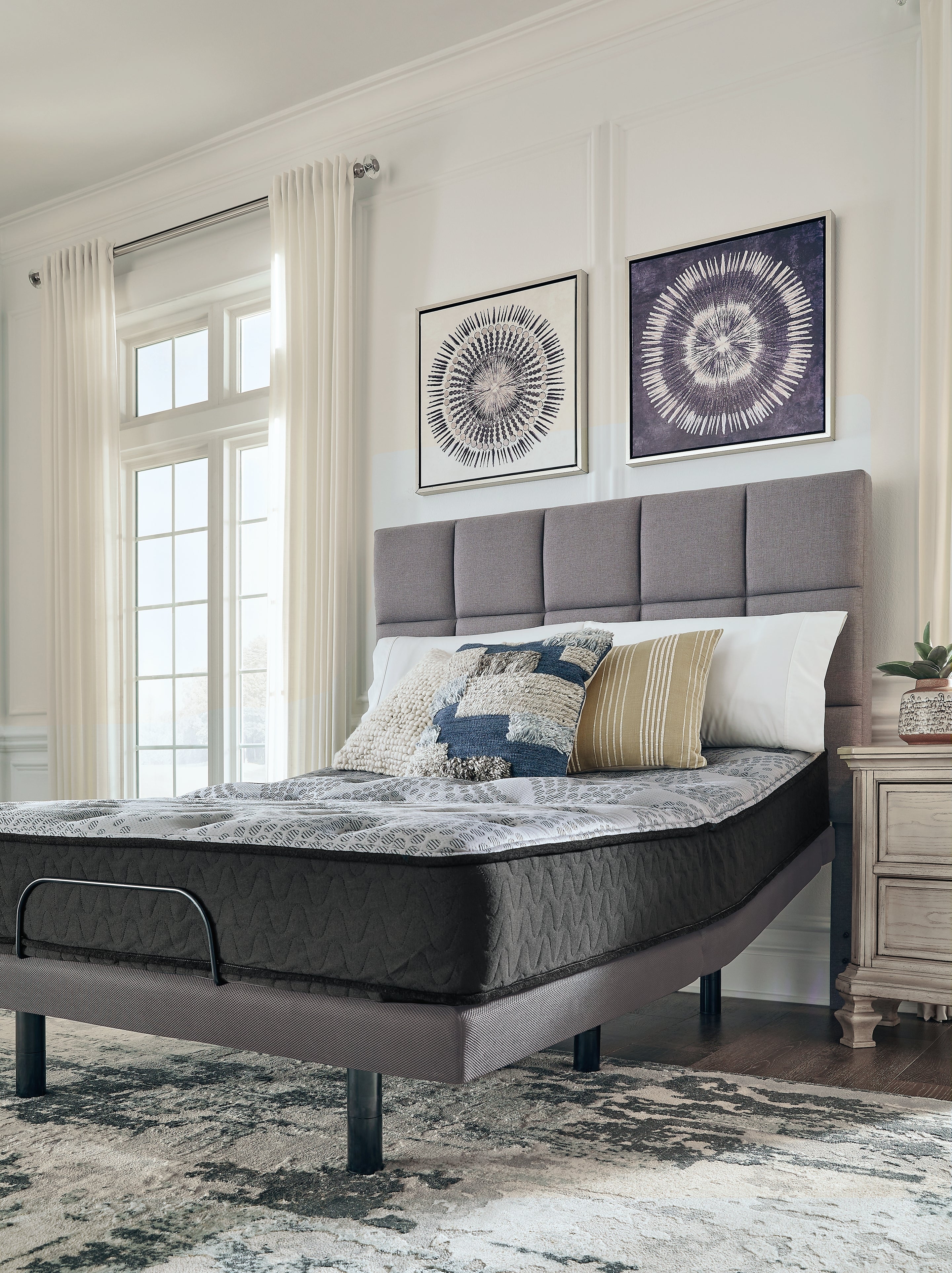 Comfort Plus Gray King Mattress - M50941 - Bien Home Furniture & Electronics