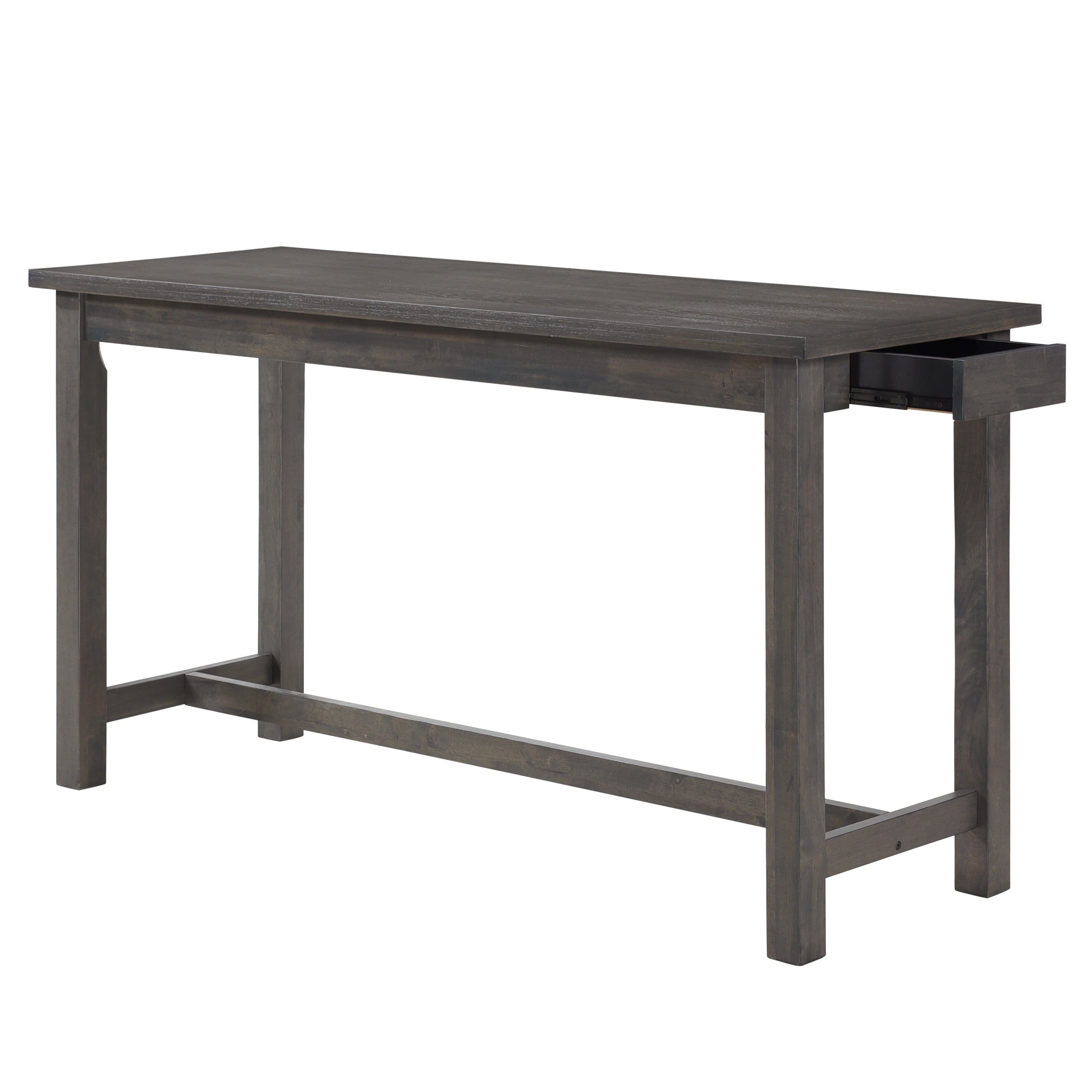 Connected Gray 4-Piece Counter Height Set - 5713GY - Bien Home Furniture & Electronics