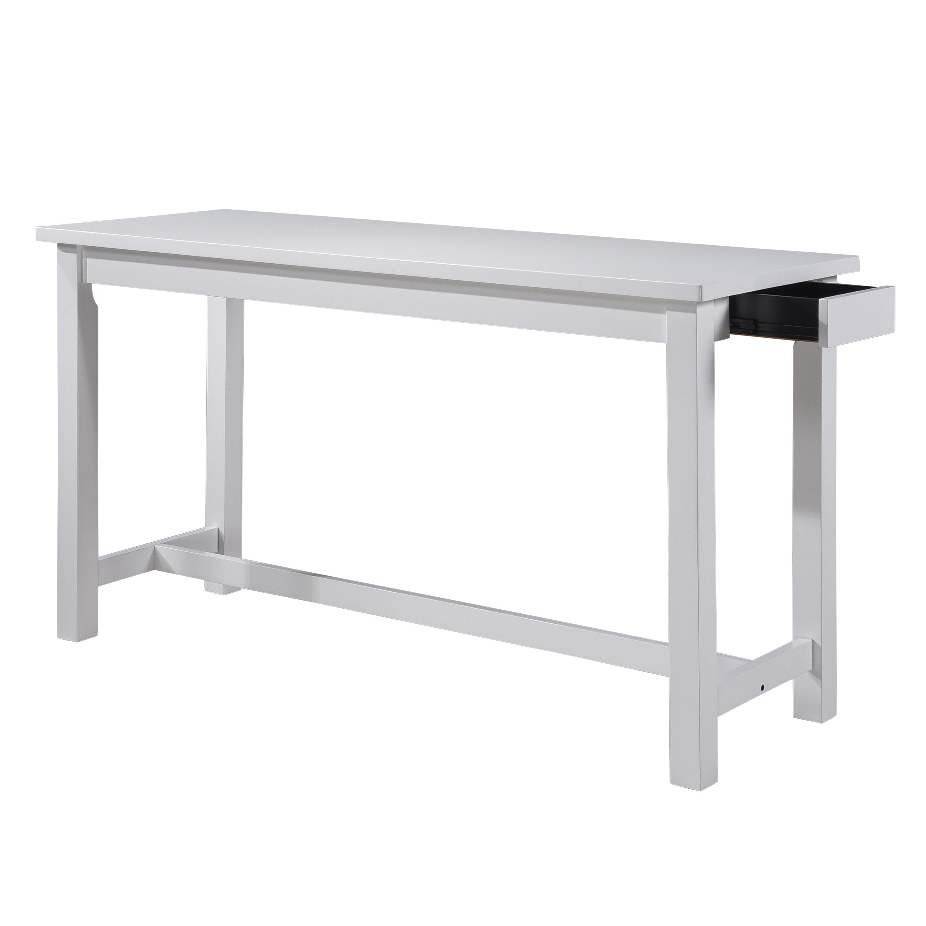 Connected White 4-Piece Pack Counter Height Set - 5713WT - Bien Home Furniture & Electronics