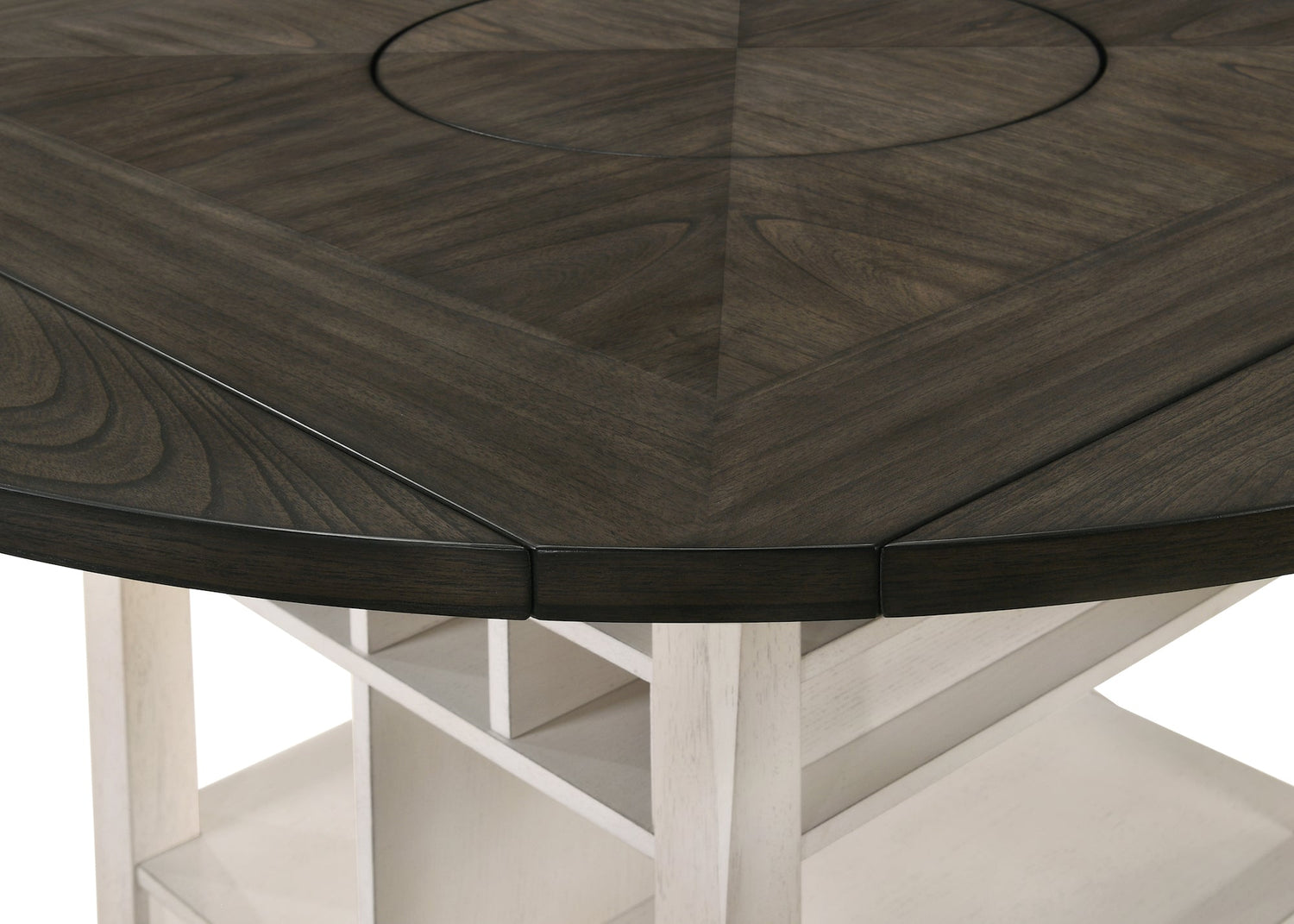 Conner Chalk/Gray Counter Height Set - SET | 2849CG-T-LEG | 2849CG-T-TOP | 2849CG-S-24(2) - Bien Home Furniture & Electronics