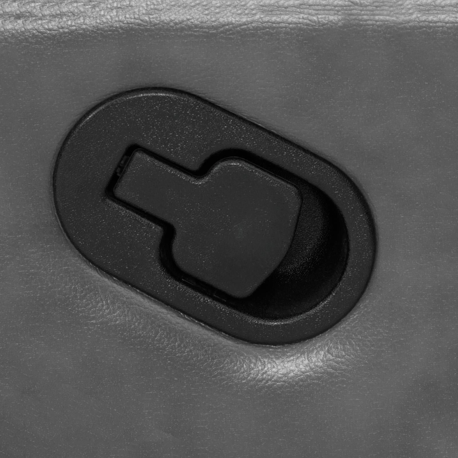 Conrad Upholstered Motion Loveseat Cool Gray - 650355 - Bien Home Furniture & Electronics