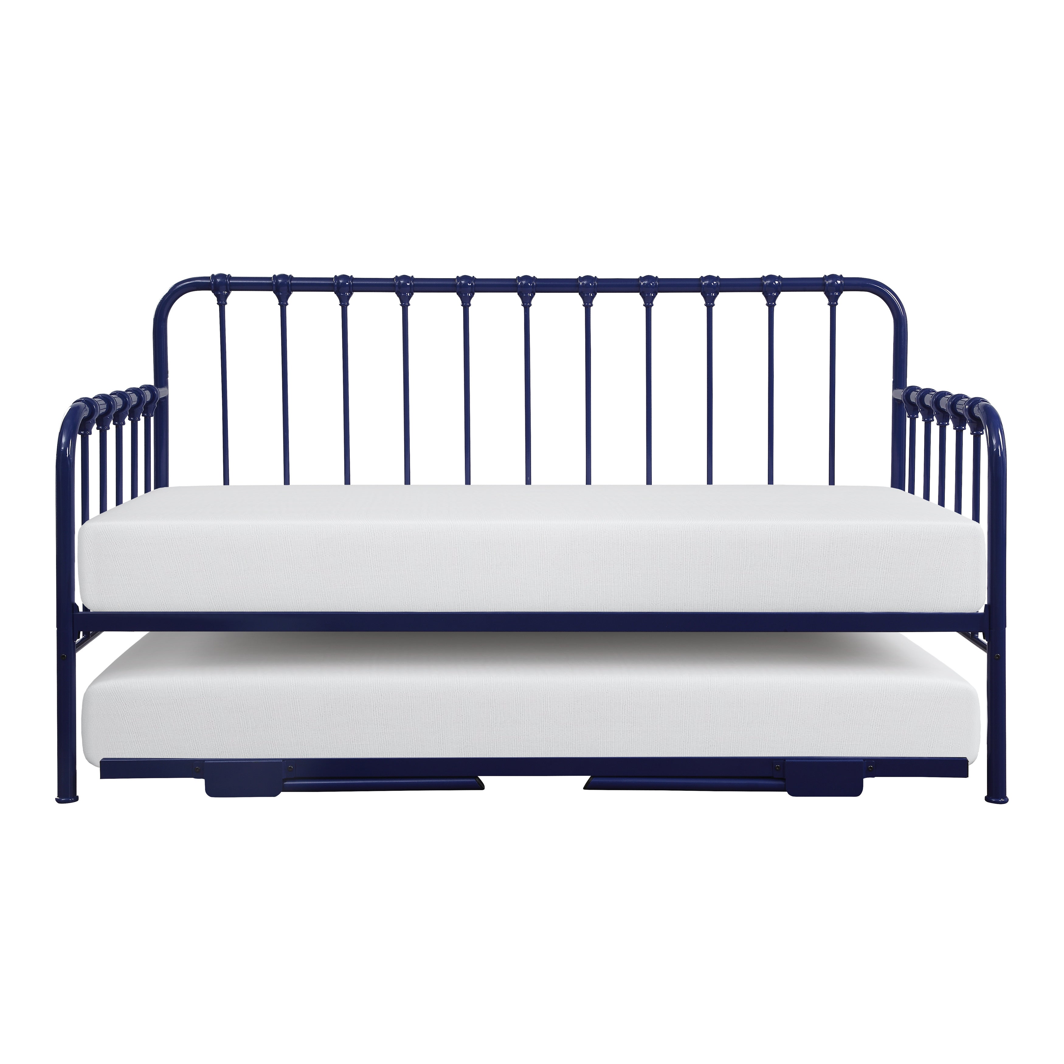 Constance Navy Blue Daybed With Lift-Up Trundle - 4983BU-NT - Bien Home Furniture &amp; Electronics