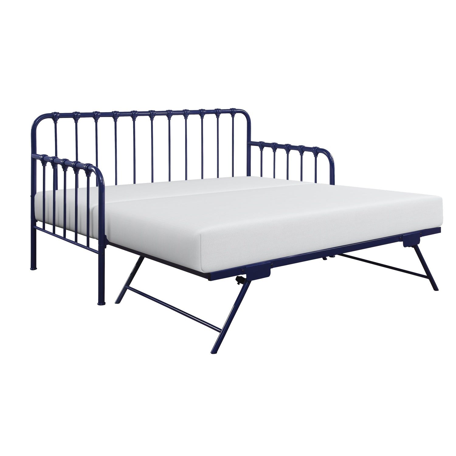 Constance Navy Blue Daybed With Lift-Up Trundle - 4983BU-NT - Bien Home Furniture & Electronics