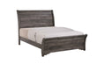 Coralee Gray King Sleigh Bed - SET | B8100-K-HB | B8100-K-FB | B8100-KQ-RAIL - Bien Home Furniture & Electronics