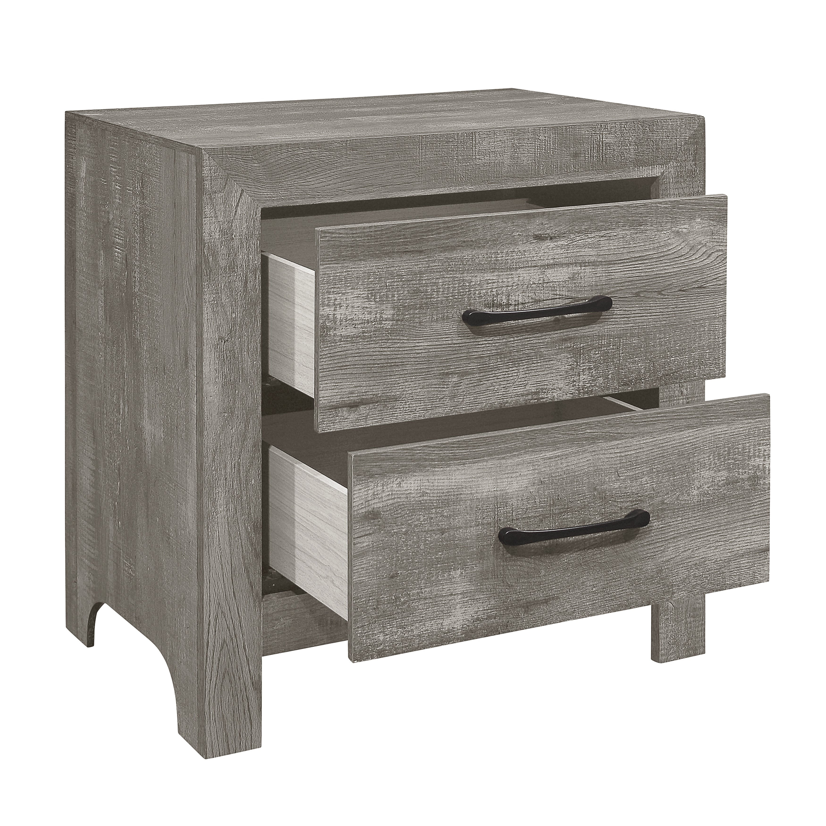 Corbin Gray Nightstand - 1534GY-4 - Bien Home Furniture & Electronics
