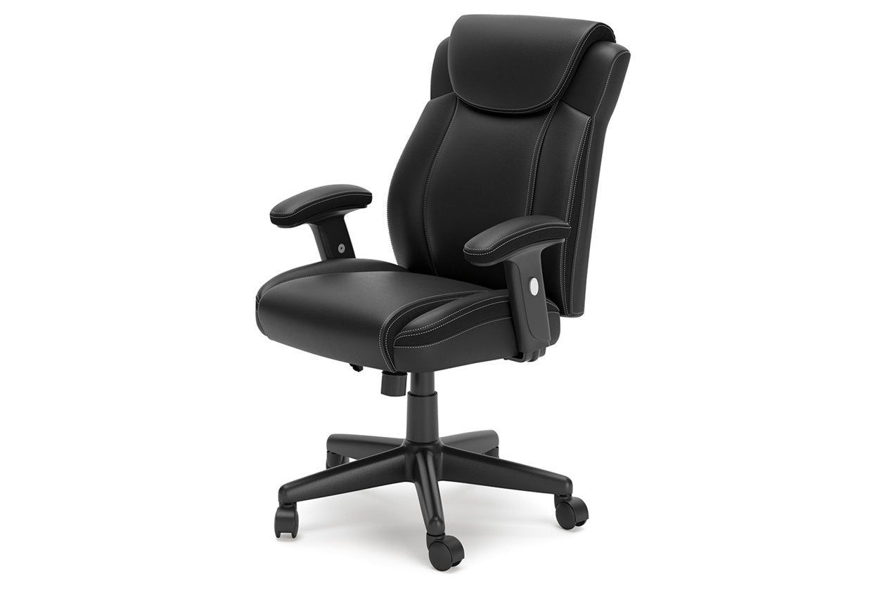 Corbindale Black Home Office Chair - H220-06A - Bien Home Furniture &amp; Electronics
