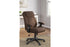 Corbindale Brown/Black Home Office Chair - H220-05A - Bien Home Furniture & Electronics