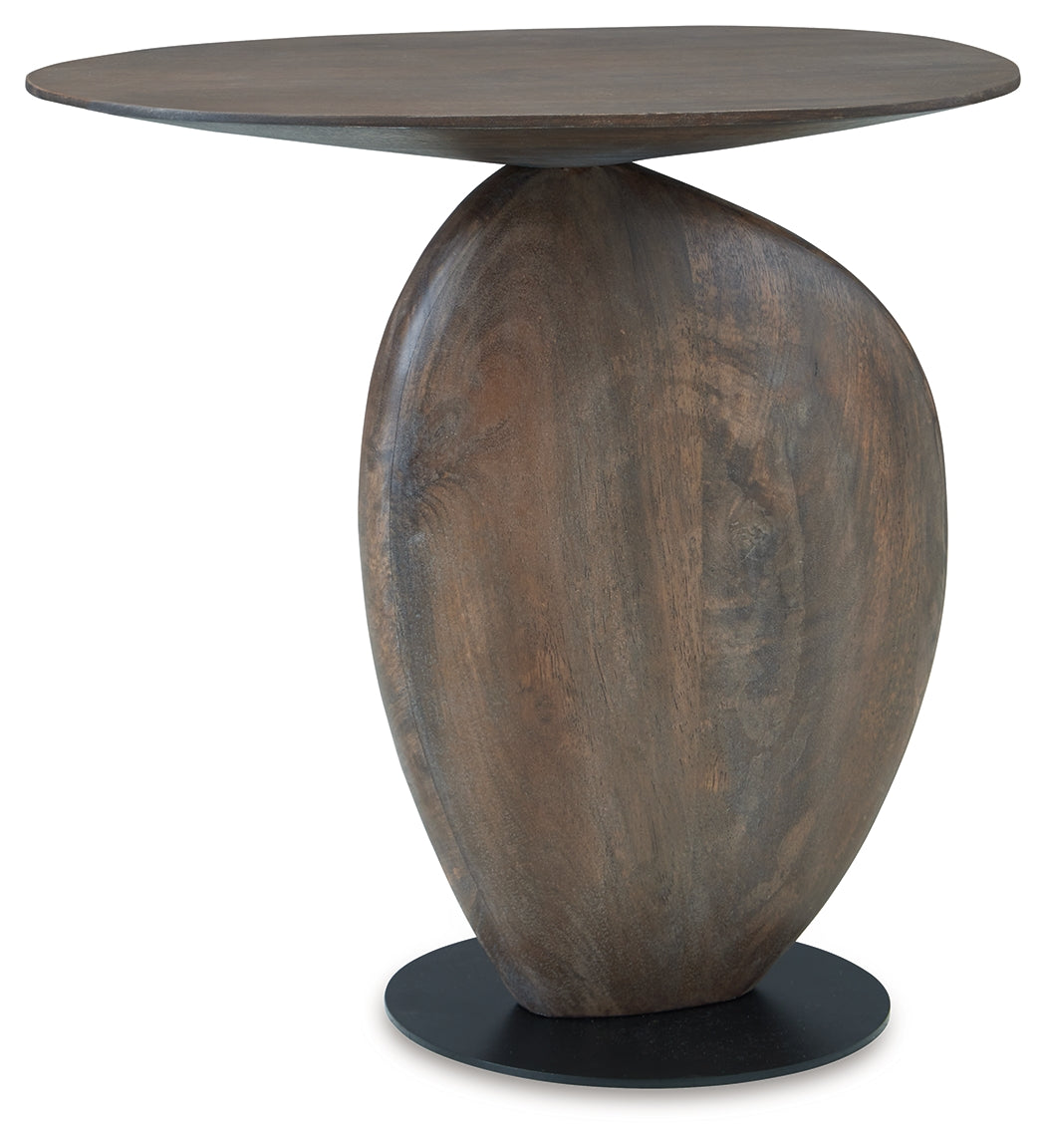 Cormmet Brown/Black Accent Table - A4000612 - Bien Home Furniture & Electronics