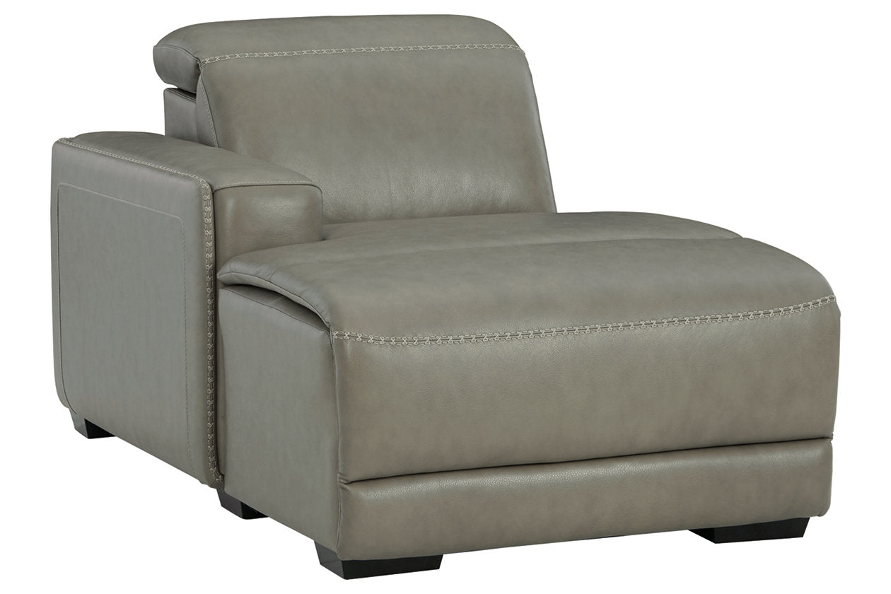 Correze Gray Left-Arm Facing Power Reclining Back Chaise - U9420279 - Bien Home Furniture & Electronics