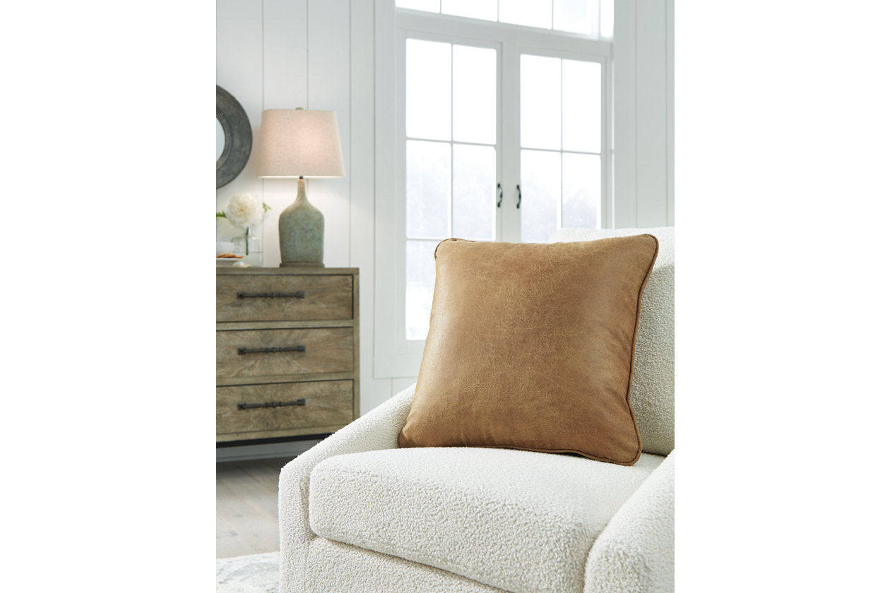 Cortnie Caramel Pillow, Set of 4 - A1000953 - Bien Home Furniture & Electronics