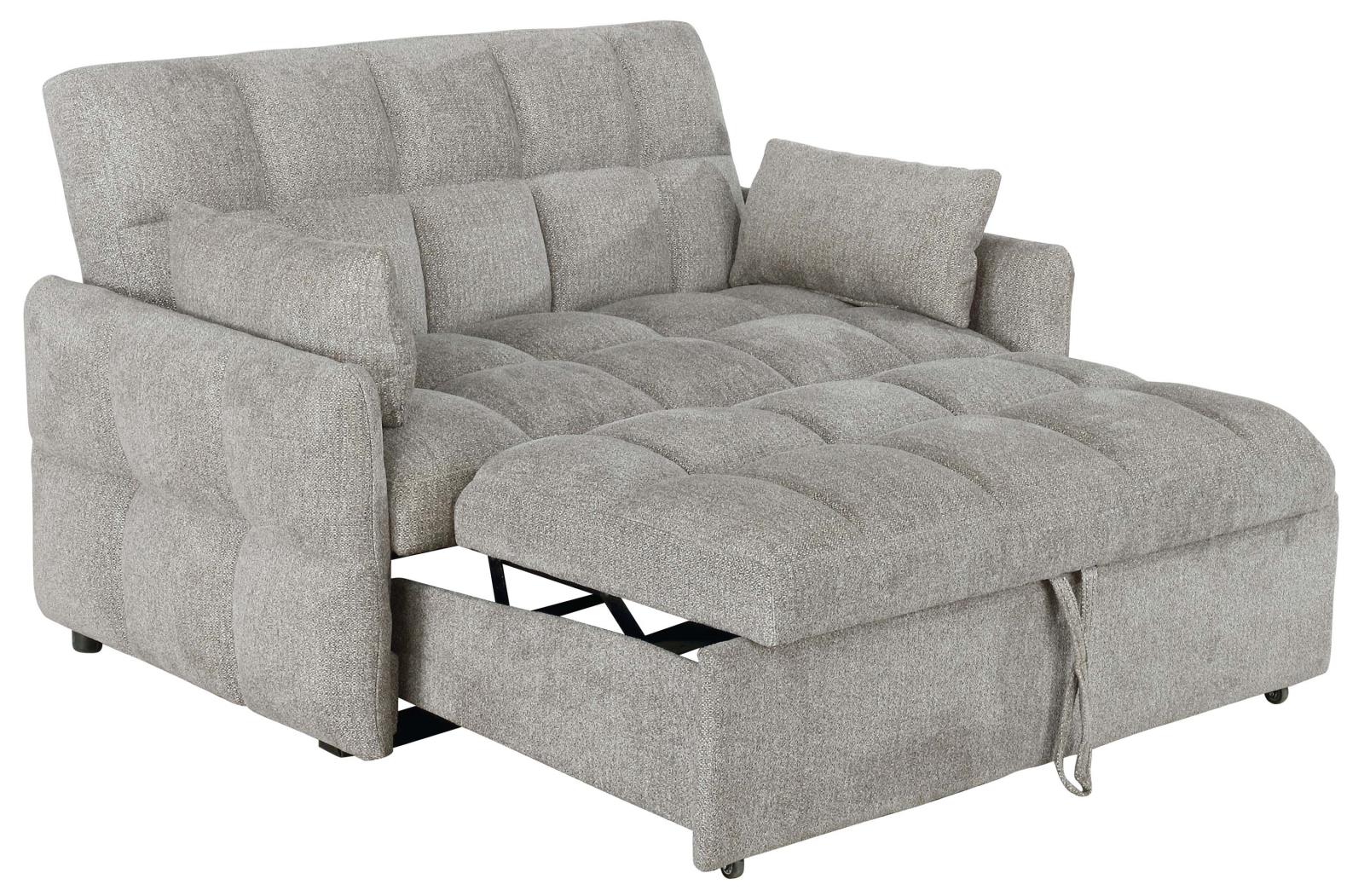 Cotswold Tufted Cushion Sleeper Sofa Bed Beige - 508307 - Bien Home Furniture & Electronics