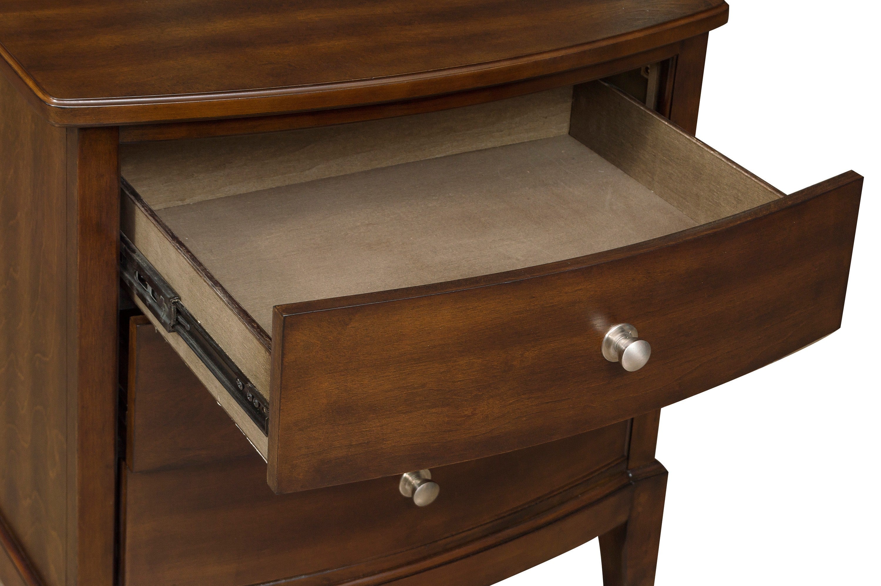 Cotterill Cherry Nightstand - 1730-4 - Bien Home Furniture & Electronics