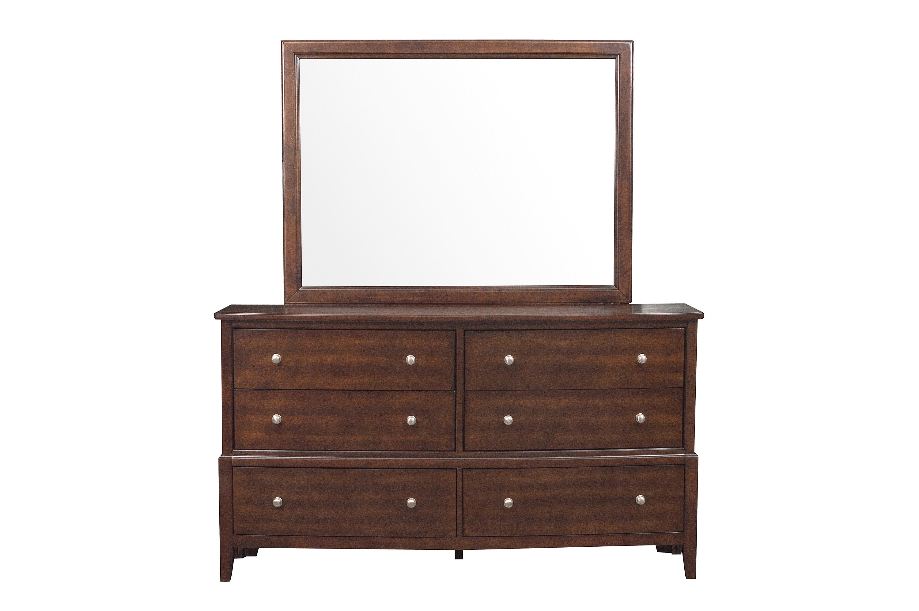 Cotterill Cherry Upholstered Panel Bedroom Set - SET | 1730-1 | 1730-2 | 1730-3 | 1730-5 | 1730-6 - Bien Home Furniture & Electronics