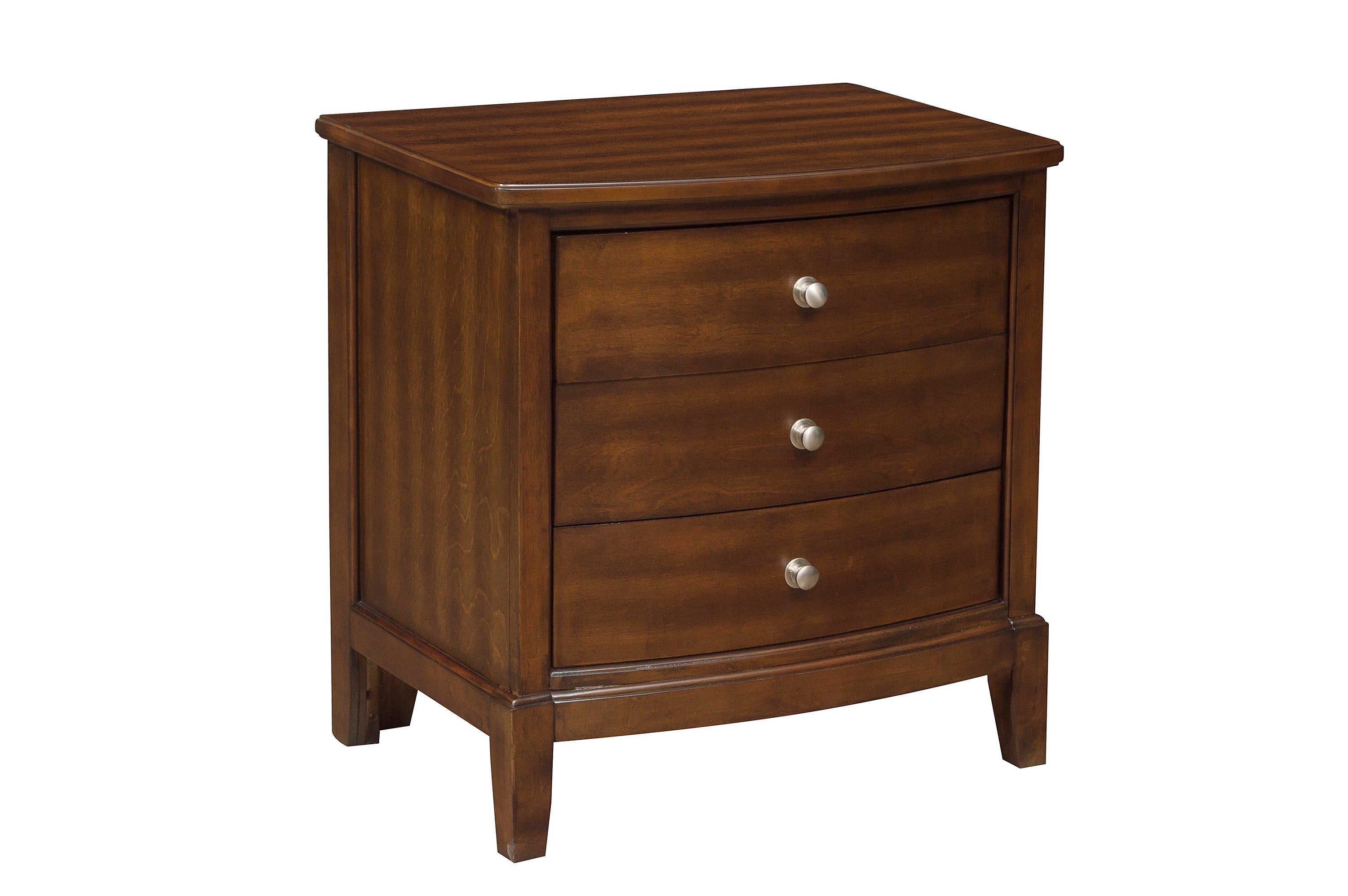 Cotterill Cherry Upholstered Panel Bedroom Set - SET | 1730-1 | 1730-2 | 1730-3 | 1730-5 | 1730-6 - Bien Home Furniture & Electronics