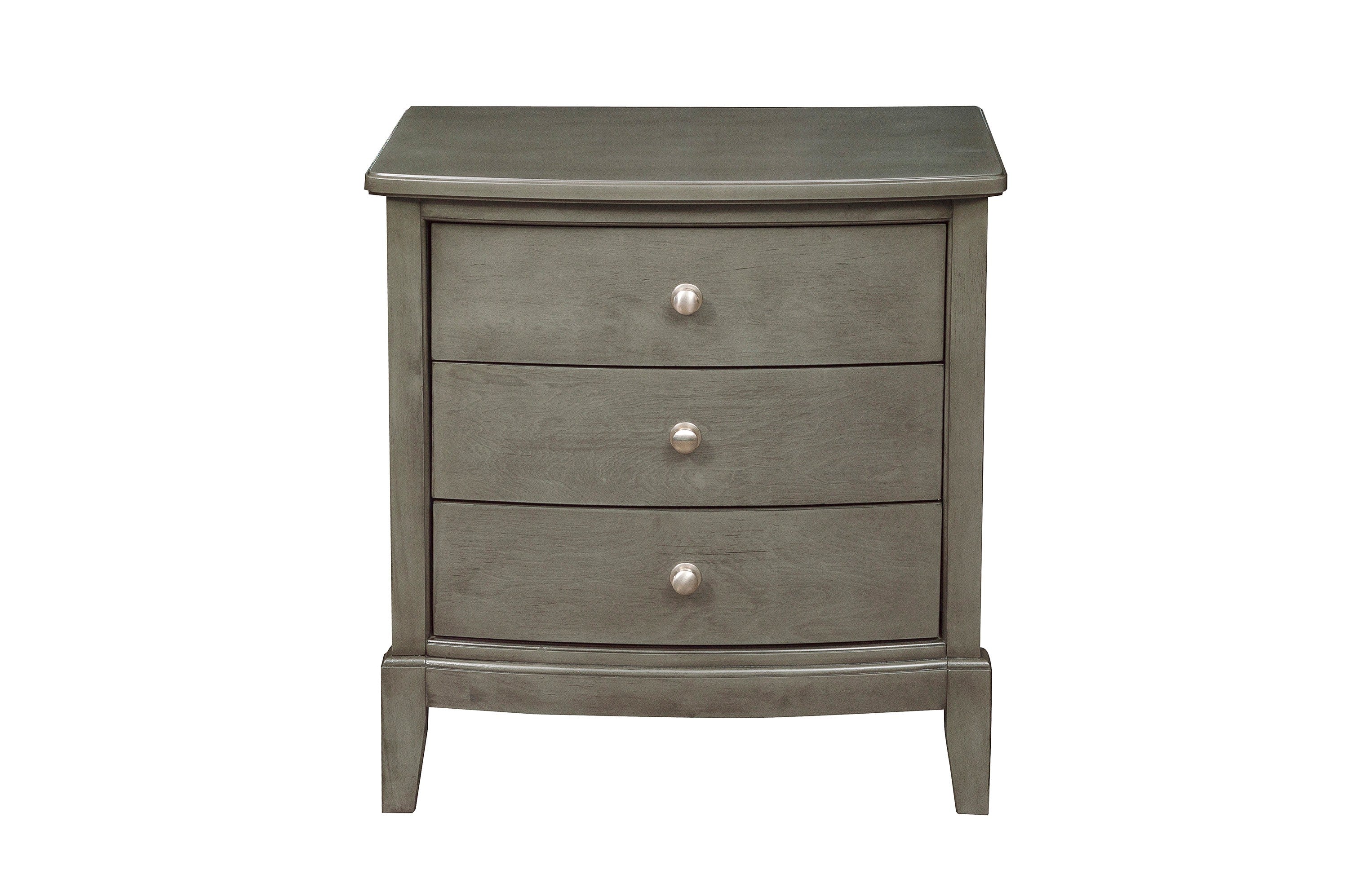 Cotterill Gray Upholstered Panel Bedroom Set - SET | 1730GY-1 | 1730GY-2 | 1730GY-3 | 1730GY-4 | 1730GY-9 - Bien Home Furniture & Electronics