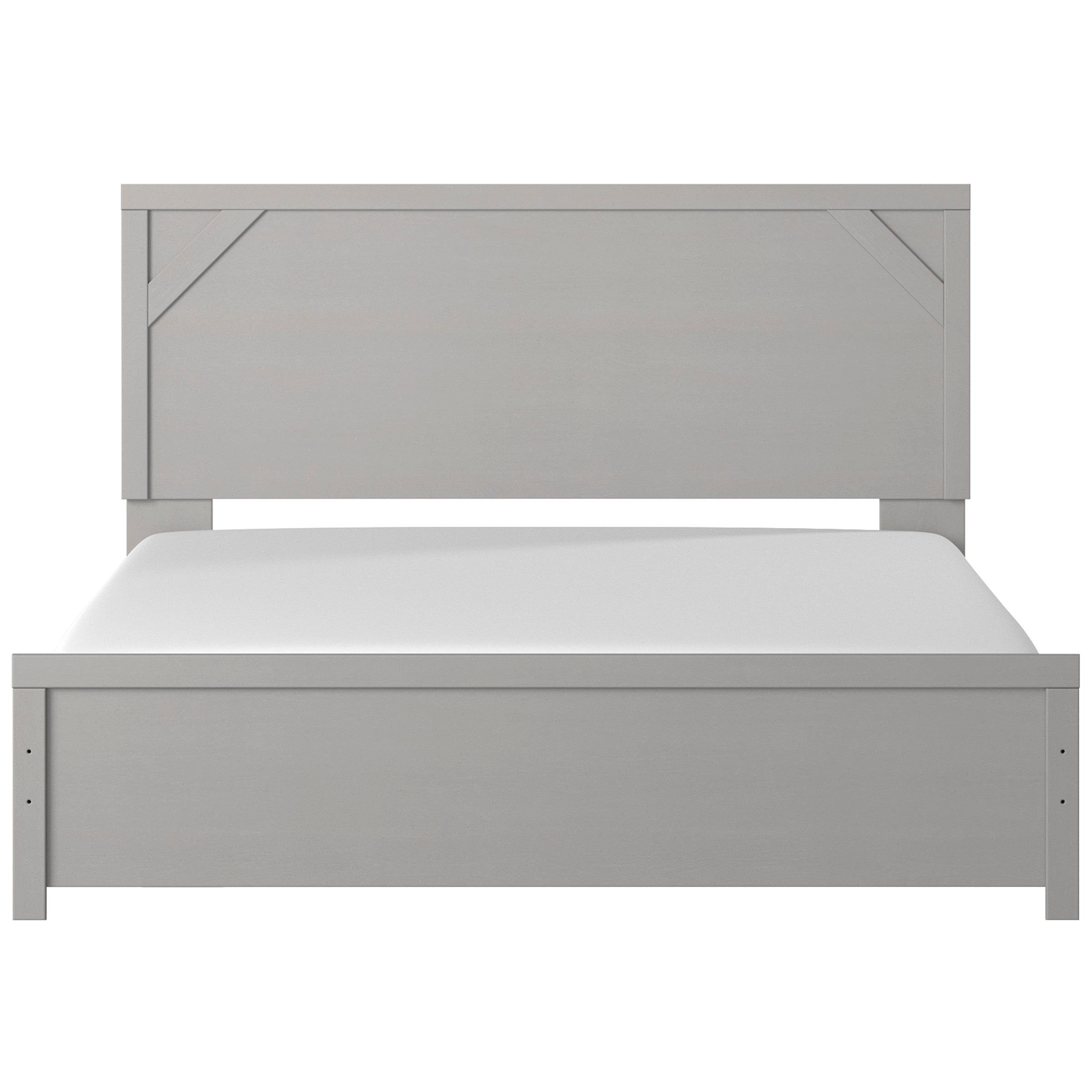 Cottonburg Light Gray/White Panel Bedroom Set - SET | B1192-71 | B1192-96 | B1192-31 | B1192-92 - Bien Home Furniture & Electronics