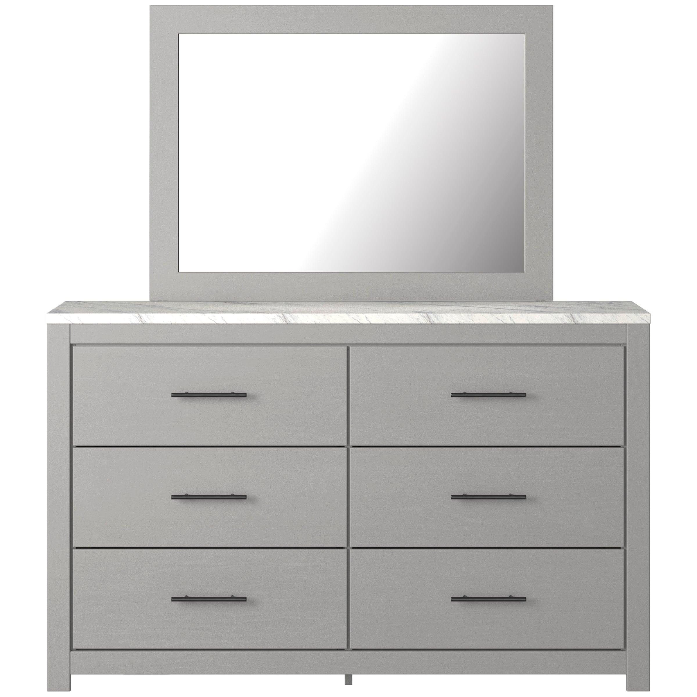 Cottonburg Light Gray/White Panel Bedroom Set - SET | B1192-71 | B1192-96 | B1192-31 | B1192-92 - Bien Home Furniture & Electronics