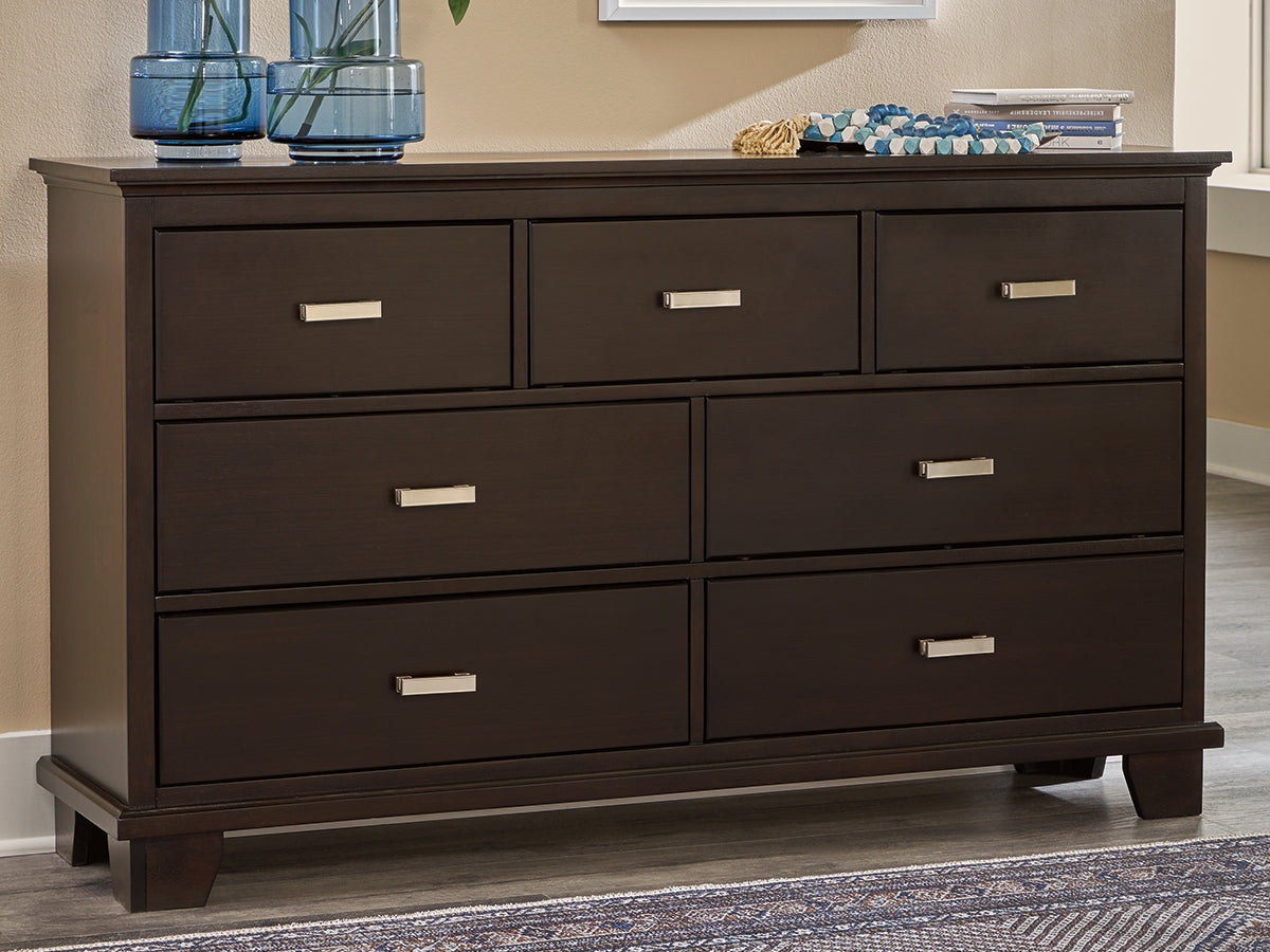 Covetown Dark Brown Dresser - B441-31 - Bien Home Furniture & Electronics