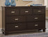 Covetown Dark Brown Dresser - B441-31 - Bien Home Furniture & Electronics