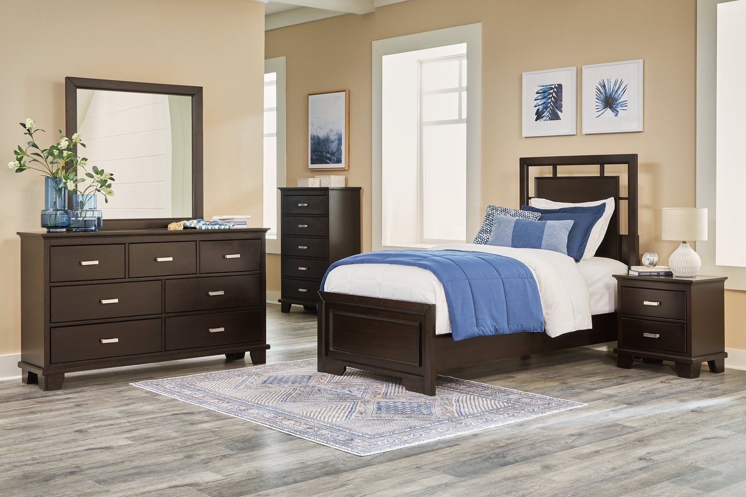 Covetown Dark Brown Dresser - B441-31 - Bien Home Furniture & Electronics