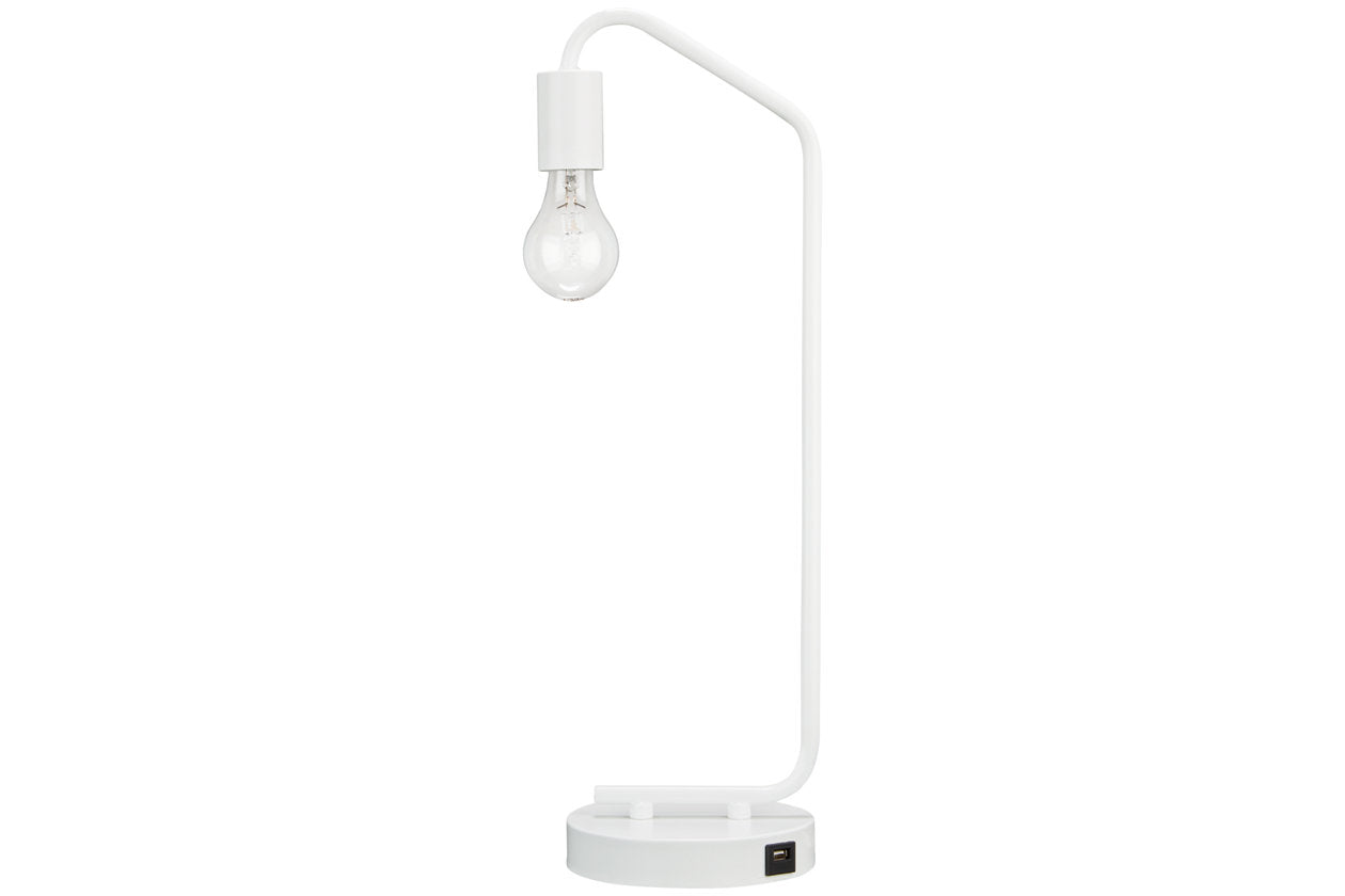 Covybend White Desk Lamp - L734322 - Bien Home Furniture & Electronics