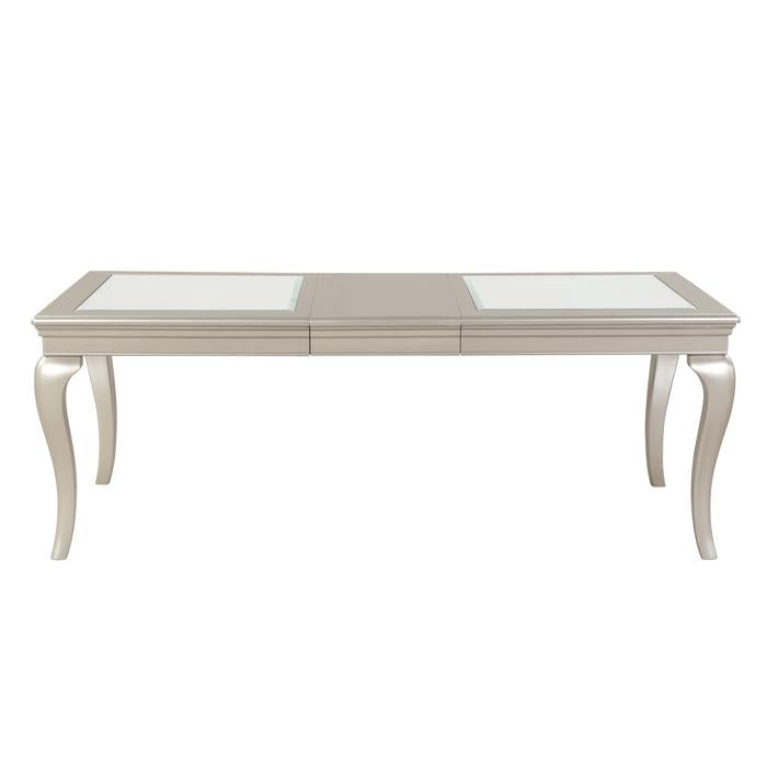 Crawford Silver Extendable Dining Table - 5546-84 - Bien Home Furniture & Electronics