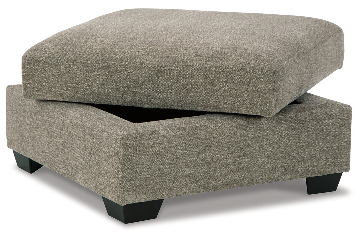 Creswell Stone Ottoman With Storage - 1530511 - Bien Home Furniture & Electronics