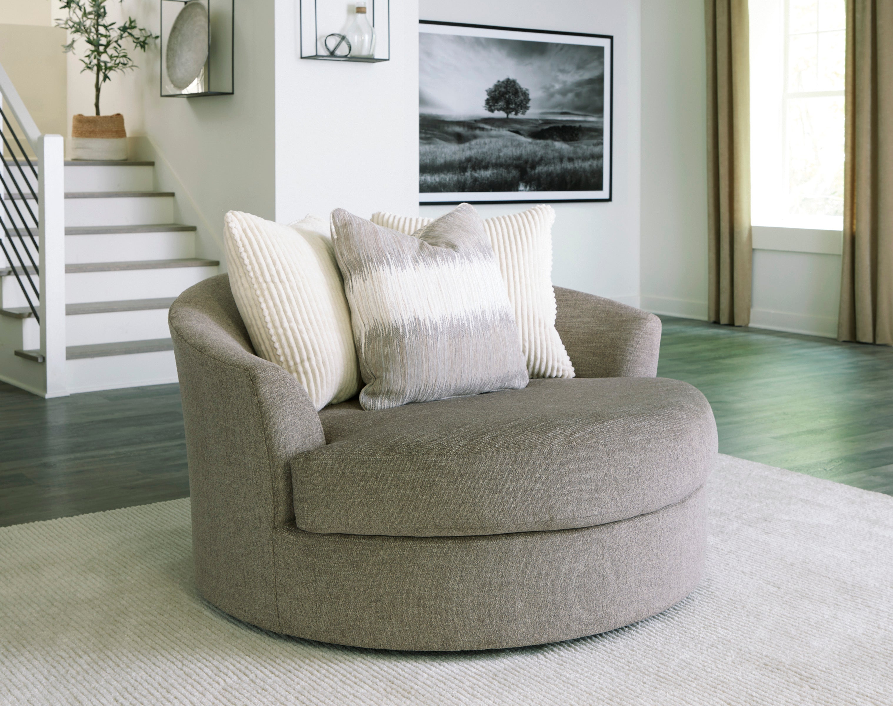 Creswell Stone RAF Sectional - SET | 1530502 | 1530517 - Bien Home Furniture & Electronics