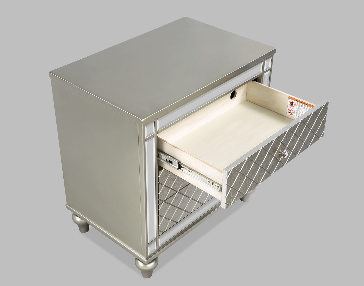 Cristian Champagne Nightstand - B1680-2 - Bien Home Furniture & Electronics