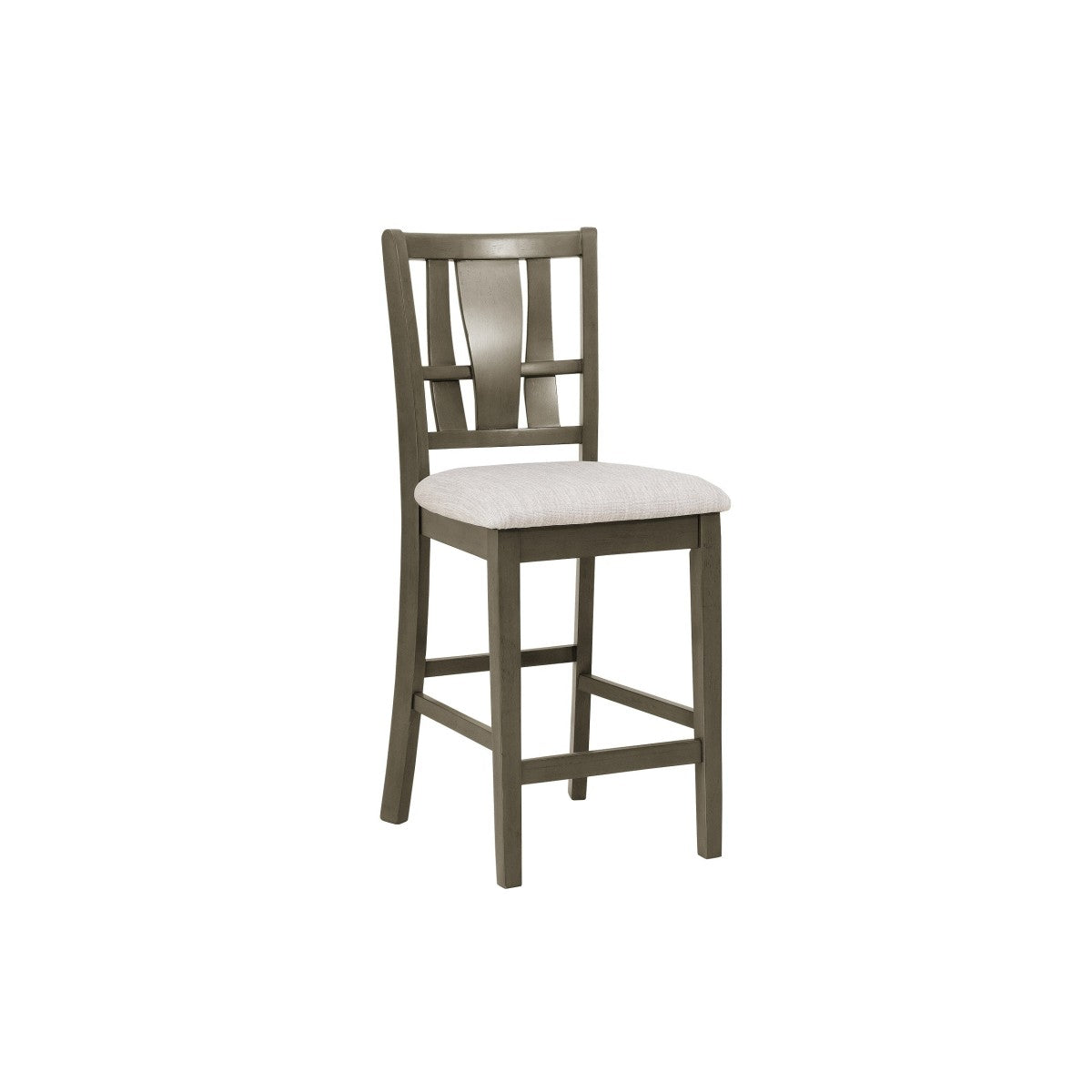Cruz Gray Mindy 5-Piece Counter Height Set - SH1156GRY-36 - Bien Home Furniture & Electronics