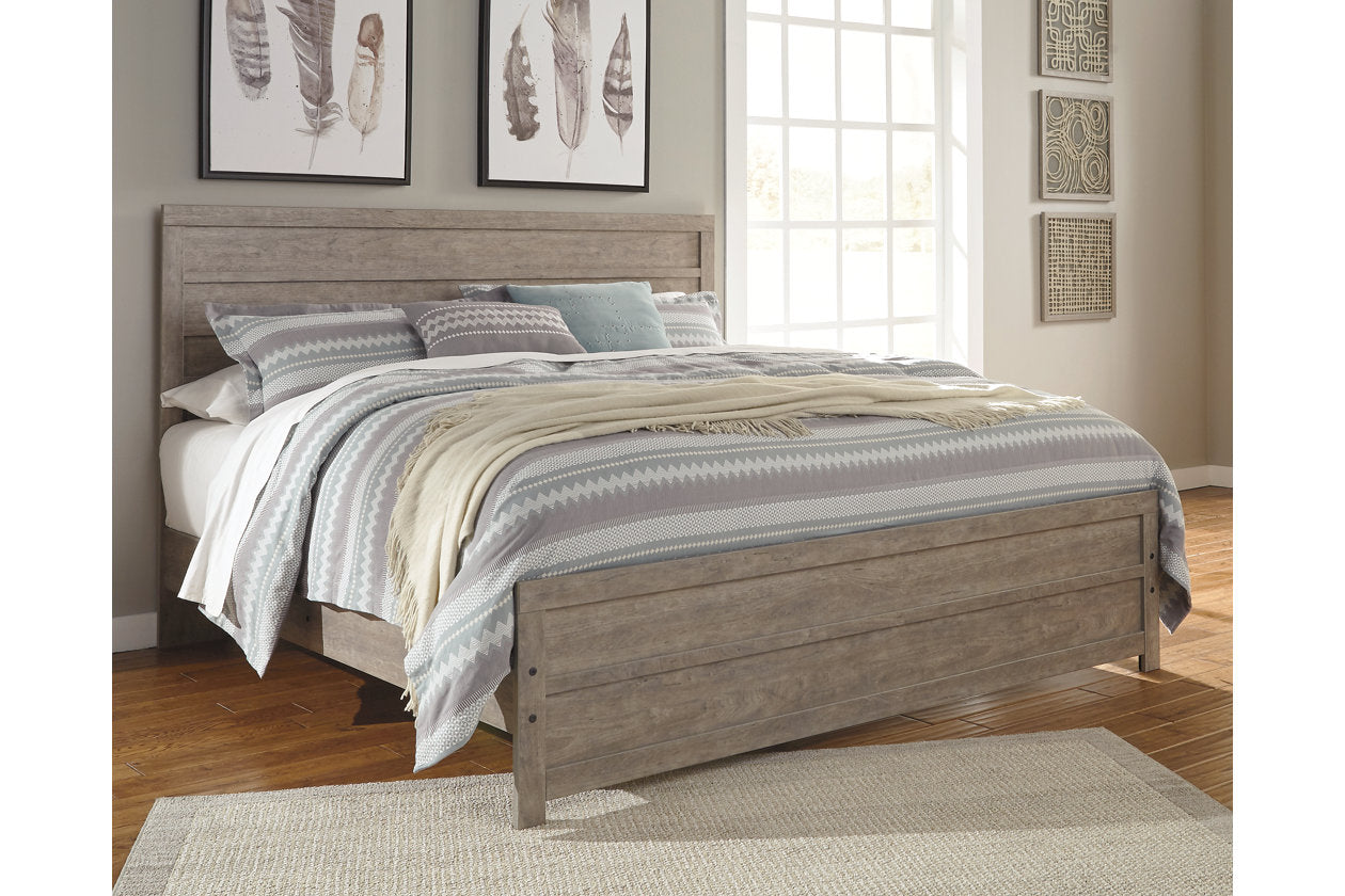 Culverbach Gray King Panel Bed - SET | B070-72 | B070-97 - Bien Home Furniture & Electronics