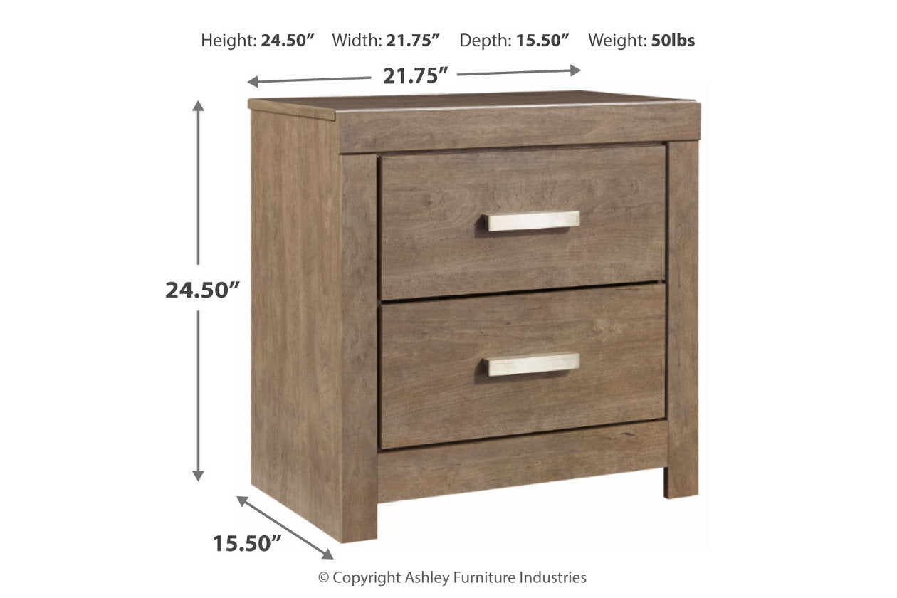 Culverbach Gray Nightstand - B070-92 - Bien Home Furniture & Electronics