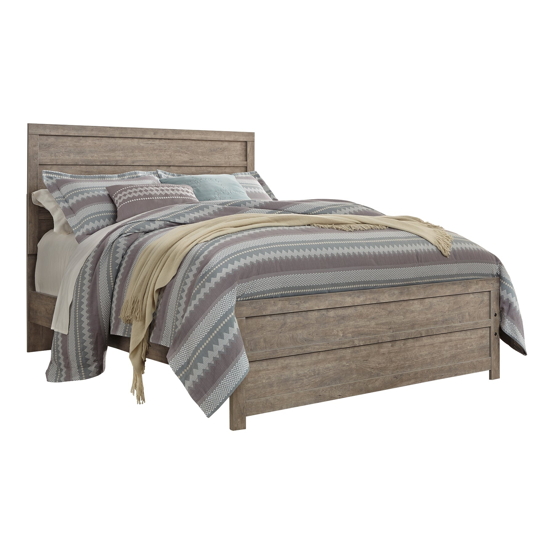 Culverbach Gray Panel Bedroom Set - SET | B070-72 | B070-97 | B070-31 | B070-36 | B070-92 | B070-46 - Bien Home Furniture & Electronics