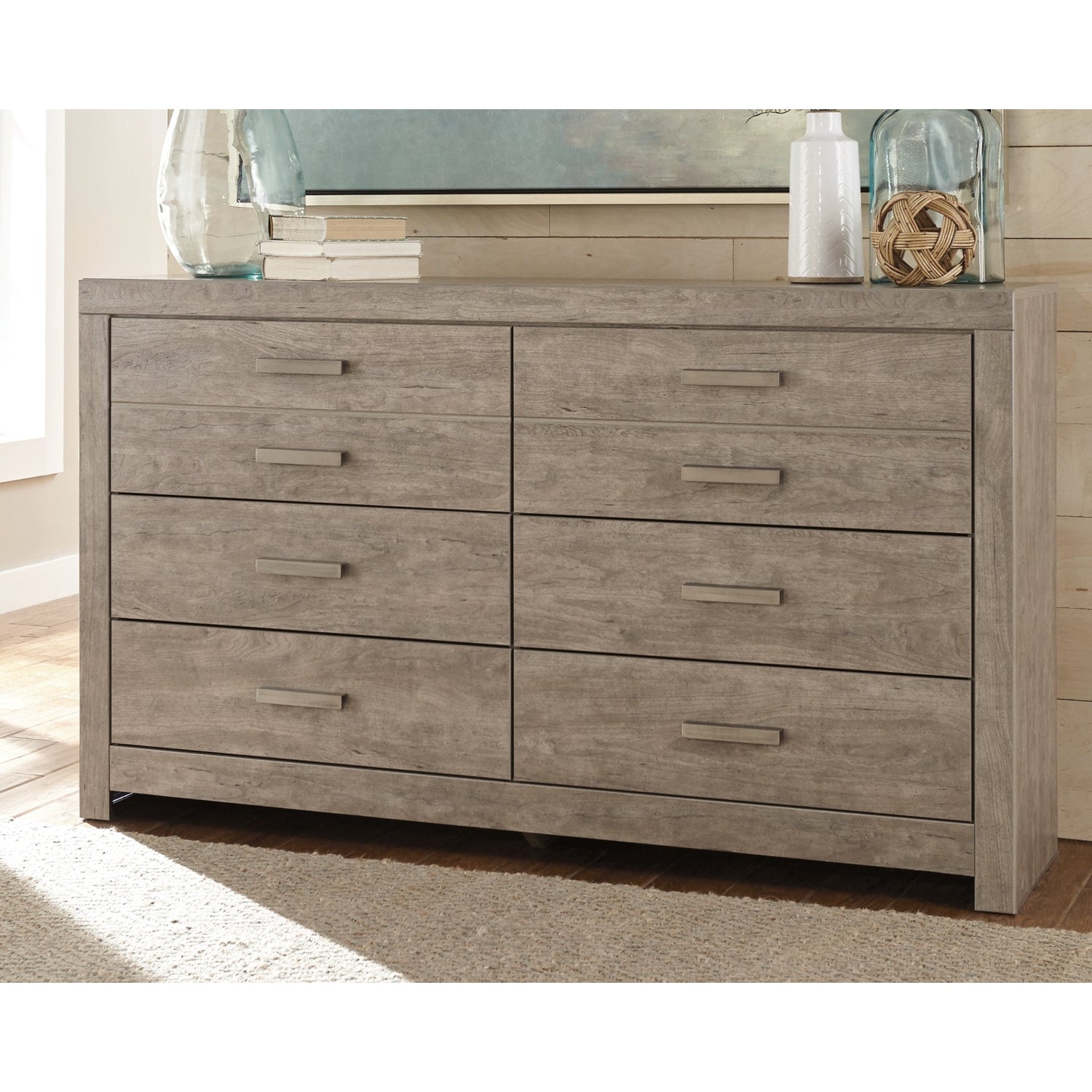 Culverbach Gray Panel Bedroom Set - SET | B070-72 | B070-97 | B070-31 | B070-36 | B070-92 | B070-46 - Bien Home Furniture & Electronics