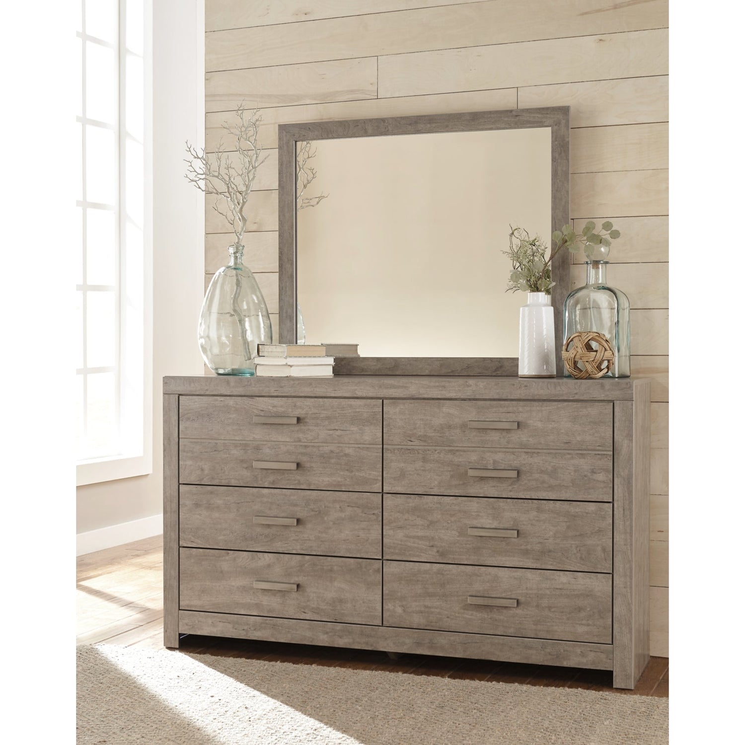 Culverbach Gray Panel Bedroom Set - SET | B070-72 | B070-97 | B070-31 | B070-36 | B070-92 | B070-46 - Bien Home Furniture & Electronics