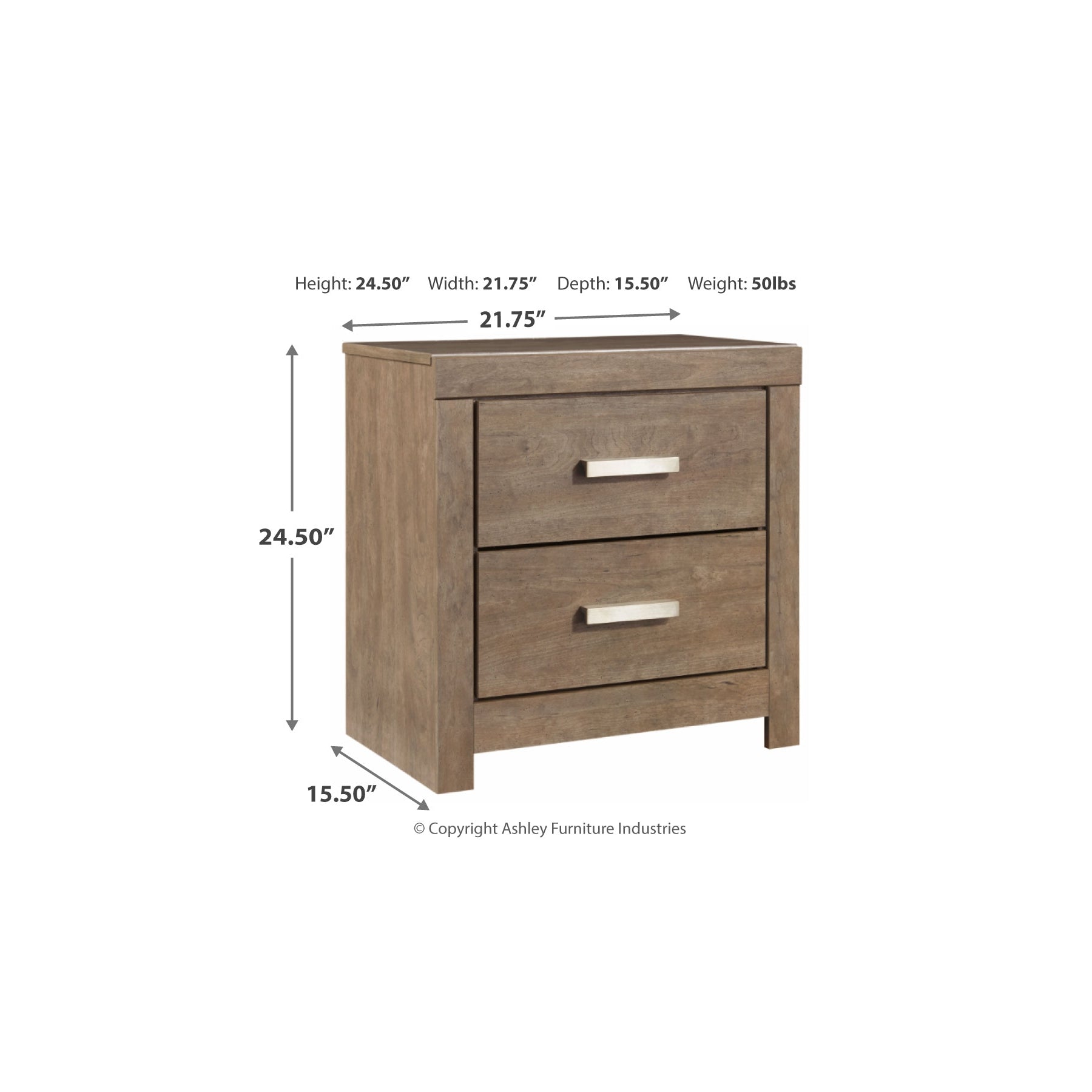 Culverbach Gray Panel Bedroom Set - SET | B070-72 | B070-97 | B070-31 | B070-36 | B070-92 | B070-46 - Bien Home Furniture & Electronics
