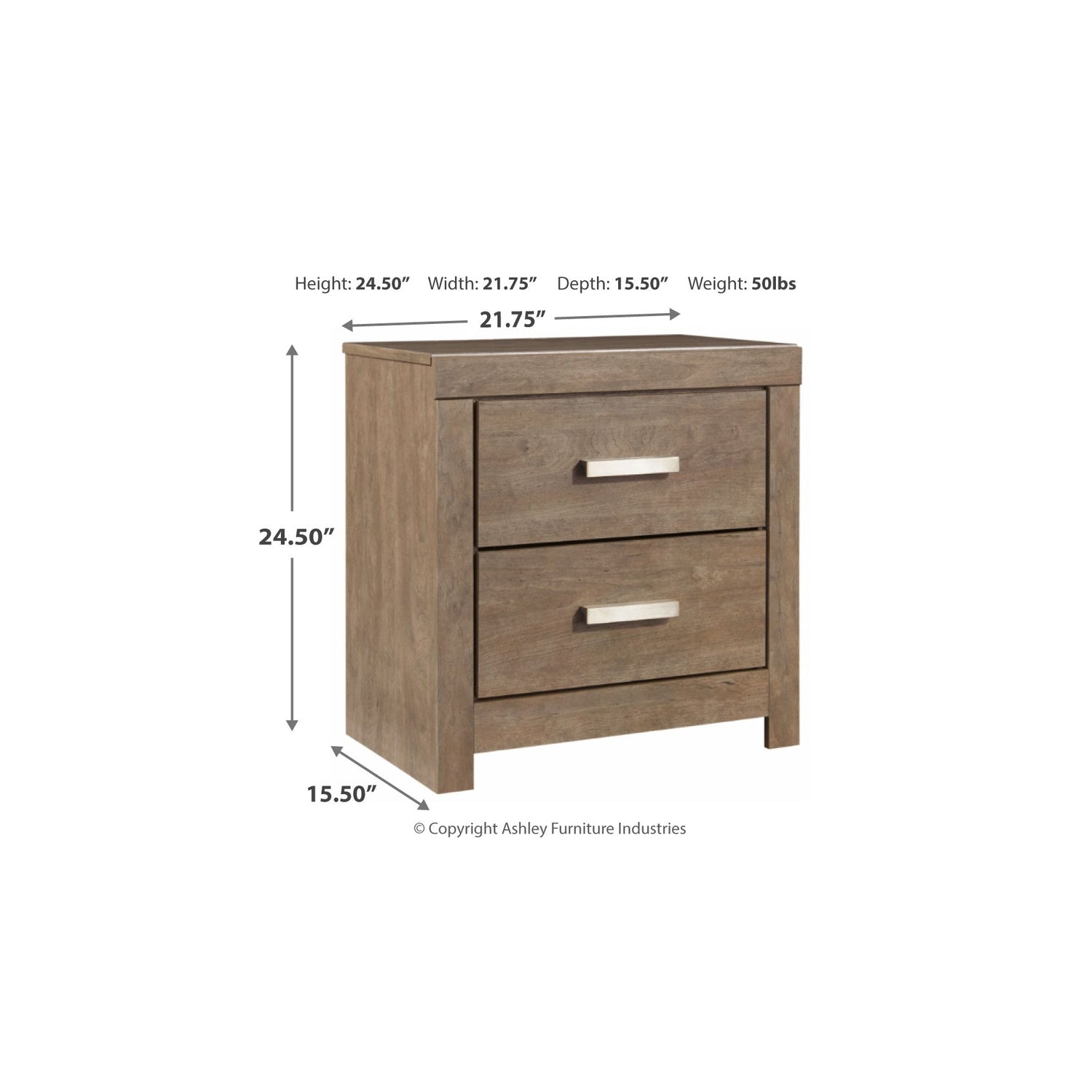 Culverbach Gray Panel Youth Bedroom Set - SET | B070-55 | B070-86 | B070-31 | B070-36 - Bien Home Furniture & Electronics