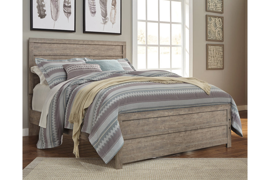 Culverbach Gray Queen Panel Bed - SET | B070-71 | B070-96 - Bien Home Furniture &amp; Electronics