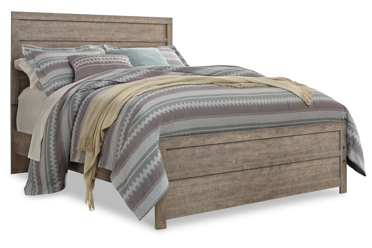 Culverbach Gray Queen Panel Bed - SET | B070-71 | B070-96 - Bien Home Furniture & Electronics