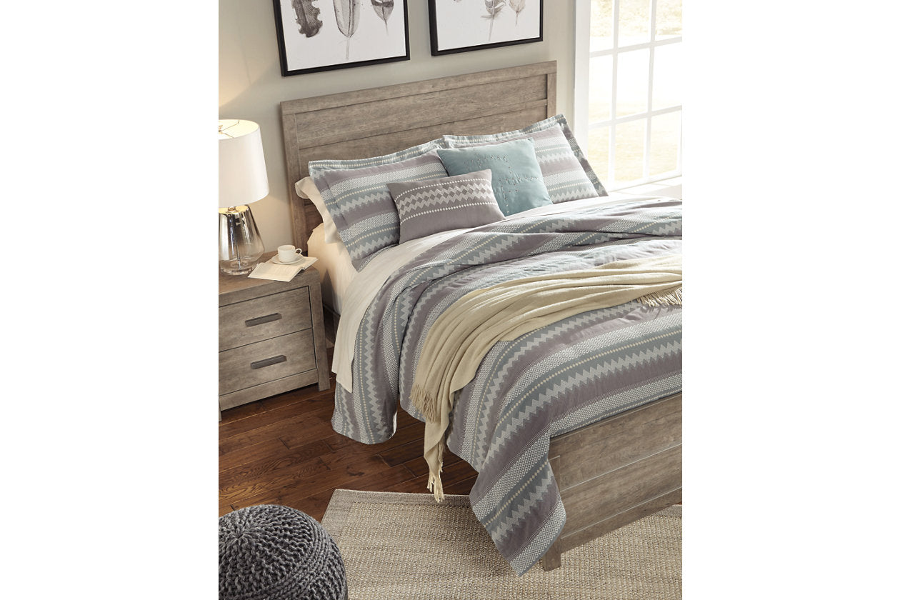 Culverbach Gray Queen Panel Bed - SET | B070-71 | B070-96 - Bien Home Furniture & Electronics