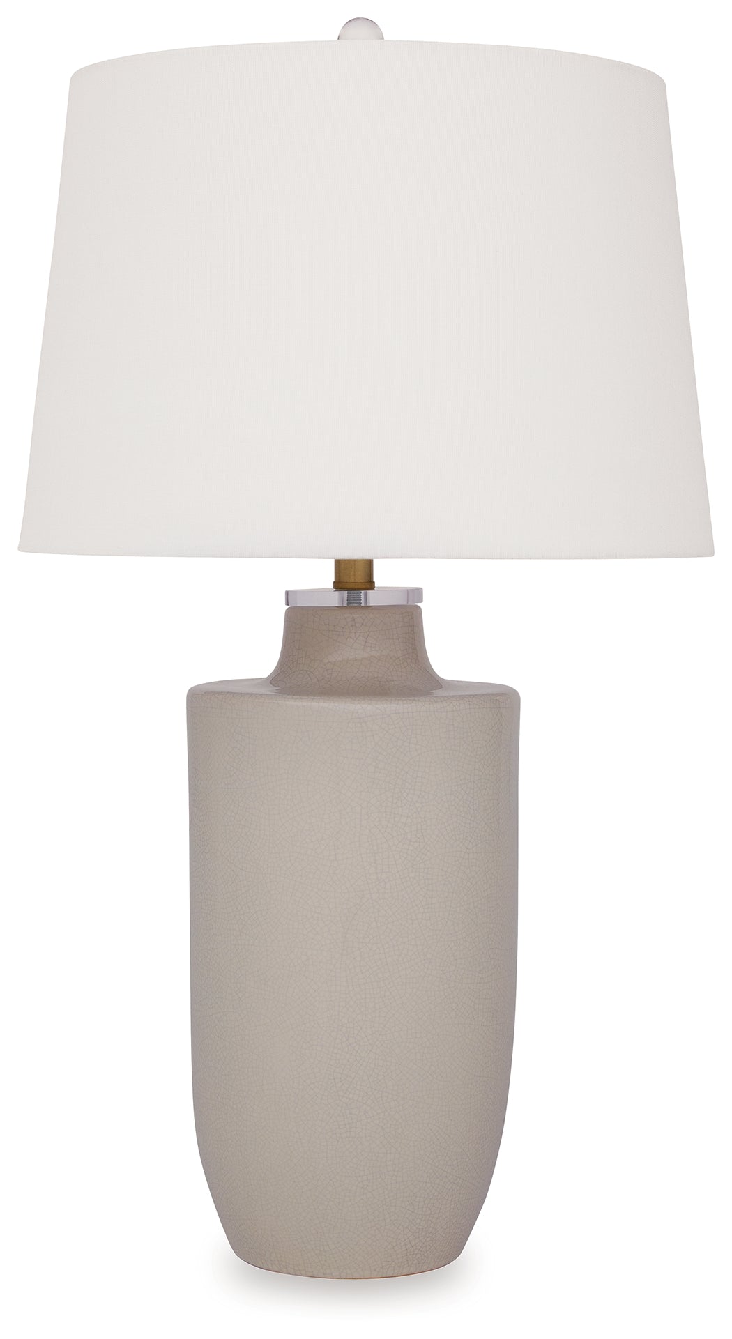 Cylener Off White Table Lamp - L100794 - Bien Home Furniture & Electronics