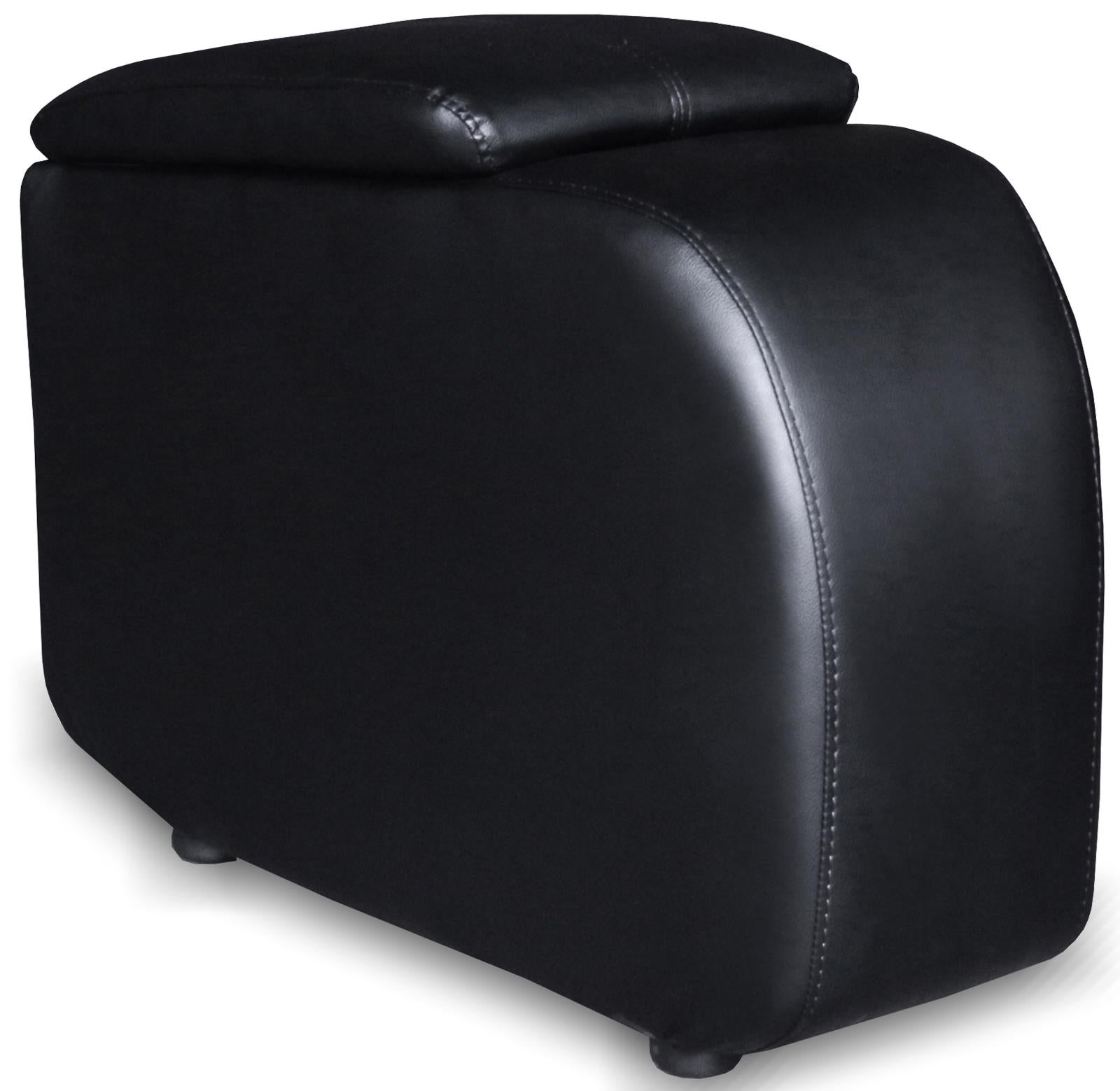 Cyrus Upholstered Recliner Living Room Set Black - 600001-S4A - Bien Home Furniture & Electronics