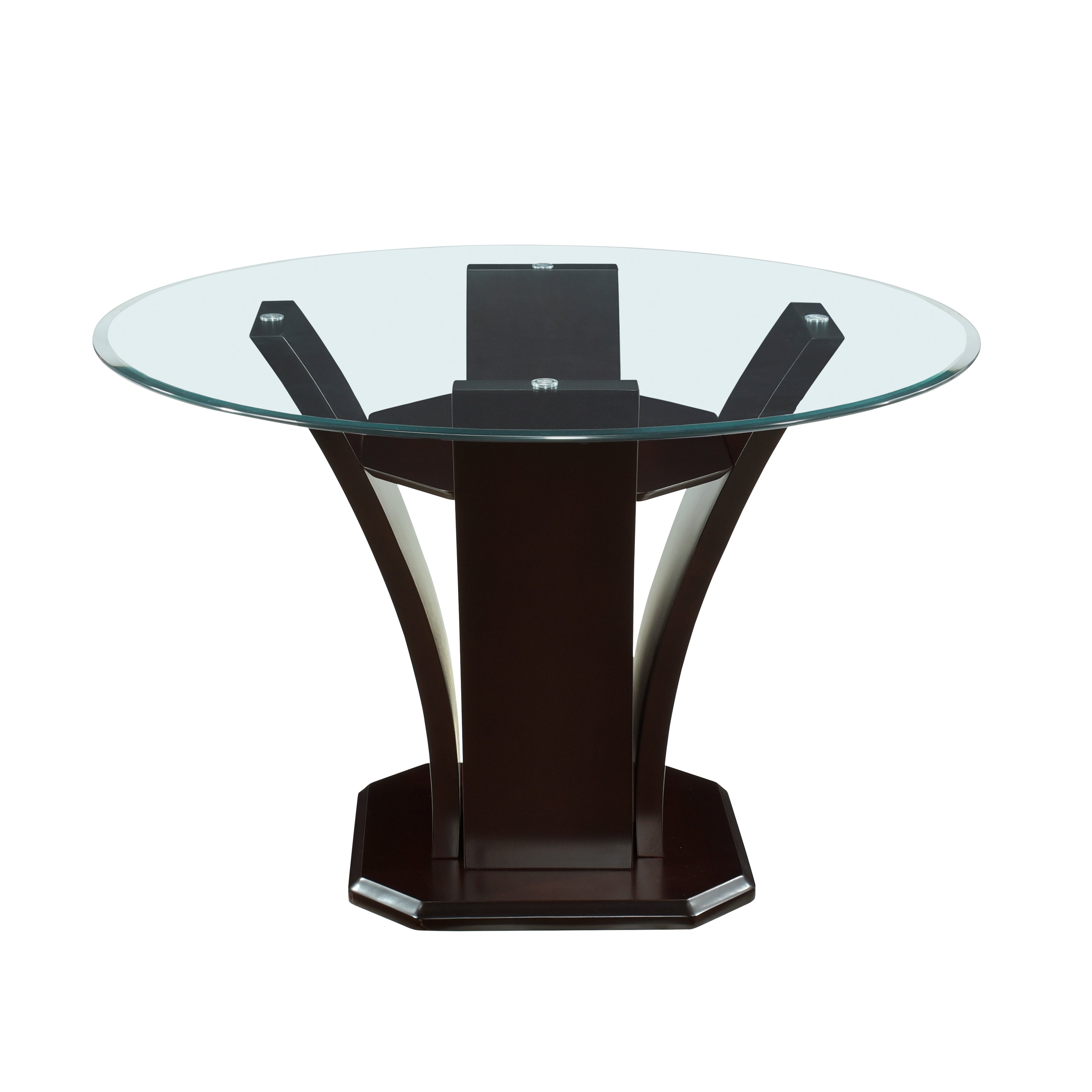 Daisy Dark Brown 48" Round Dining Table - 710-48* - Bien Home Furniture & Electronics