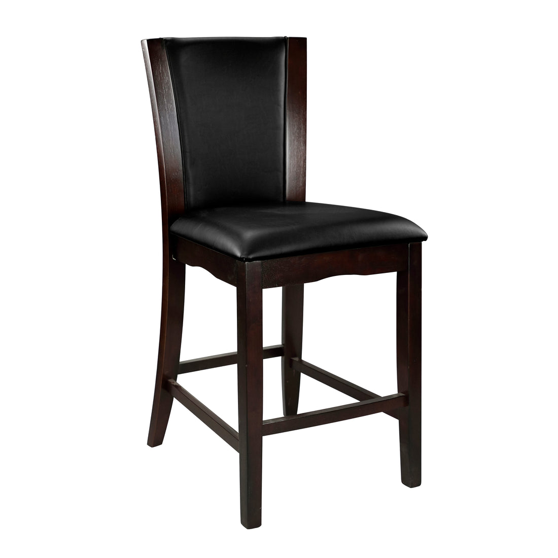Daisy Dark Brown Counter Height Chair, Set of 2 - 710-24 - Bien Home Furniture &amp; Electronics