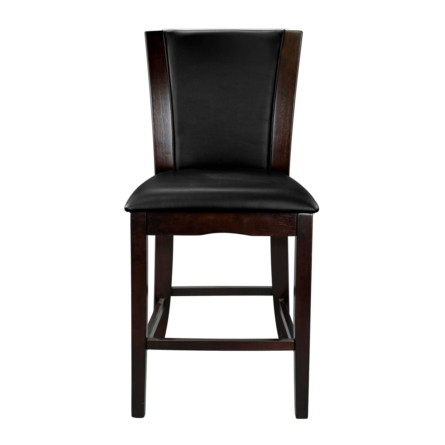 Daisy Dark Brown Counter Height Chair, Set of 2 - 710-24 - Bien Home Furniture & Electronics