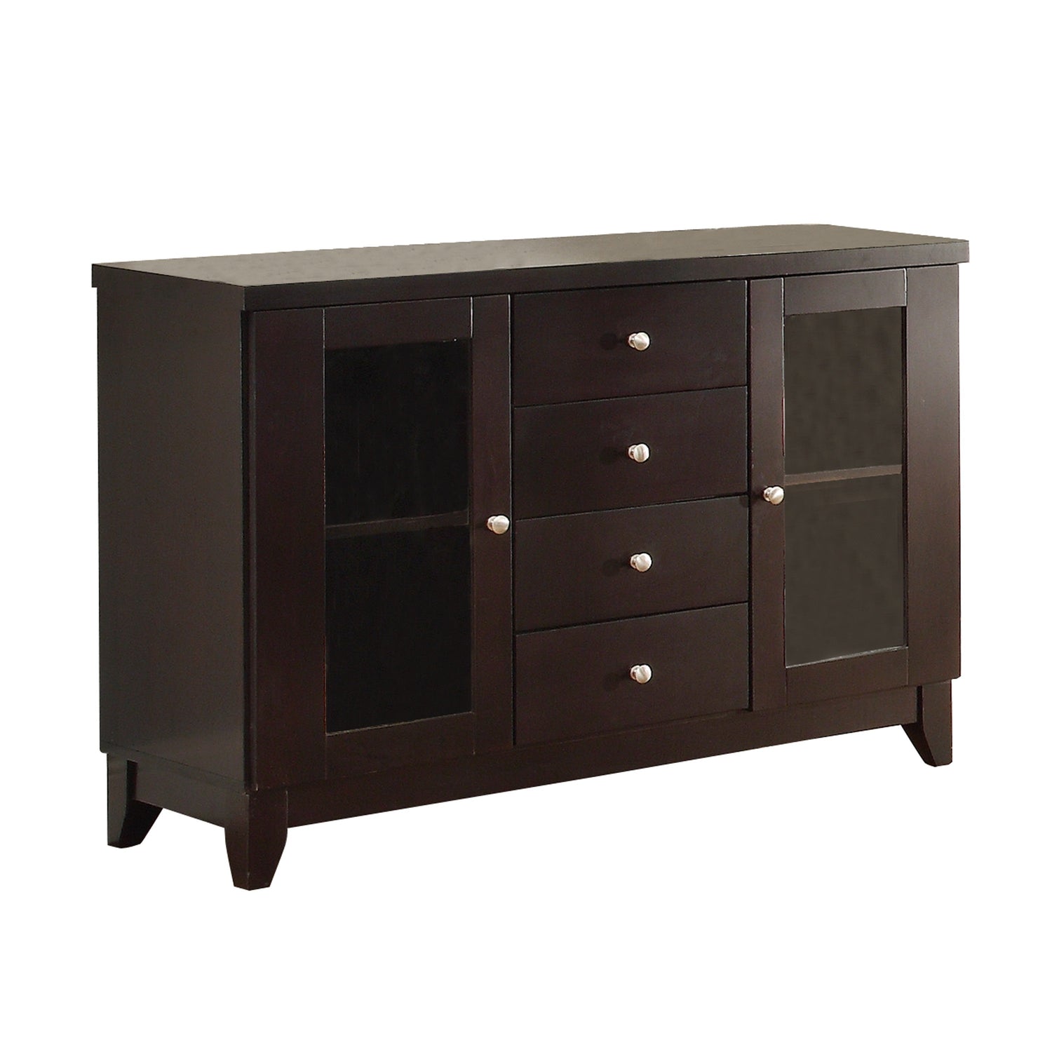 Daisy Dark Brown Server - 710-40 - Bien Home Furniture & Electronics