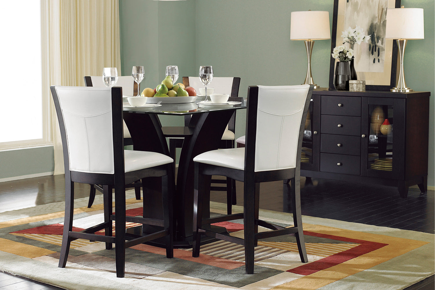 Daisy Dark Brown Server - 710-40 - Bien Home Furniture & Electronics