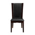 Daisy Dark Brown Side Chair, Set of 2 - 710S - Bien Home Furniture & Electronics