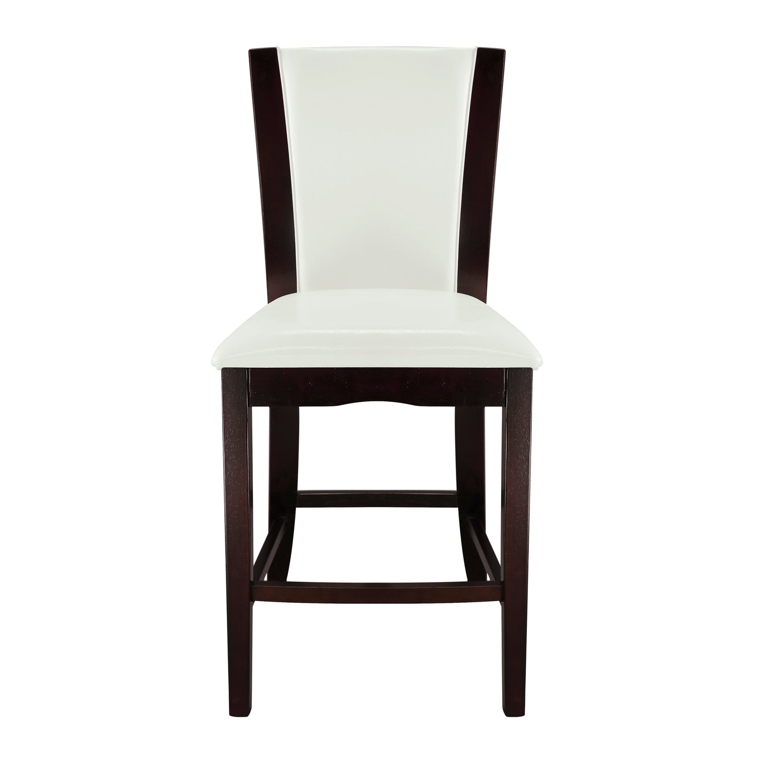 Daisy White Counter Height Chair, Set of 2 - 710-24W - Bien Home Furniture & Electronics